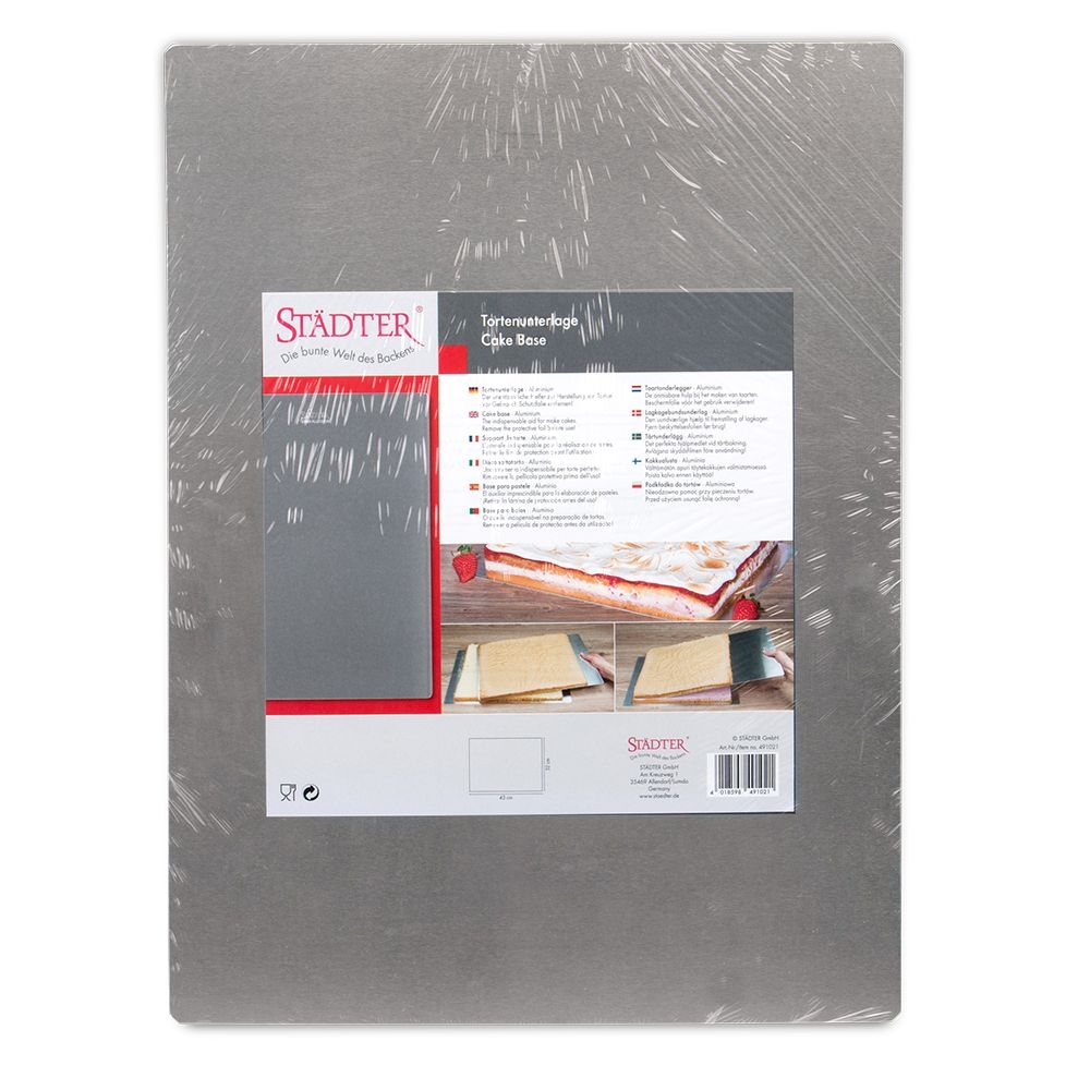 Städter - Cake plate rectangular - 43 x 32 cm Städter - Cake plate rectangular - 43 x 32 cm