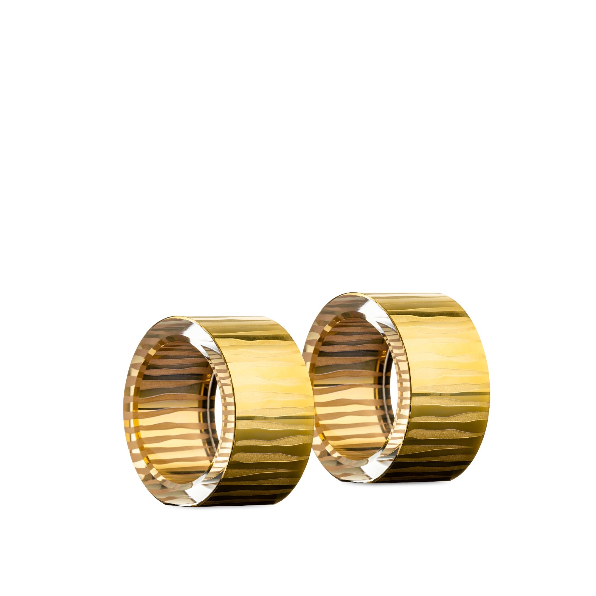 Eisch - Serviettenringe 2er Set ELIOR, gold
