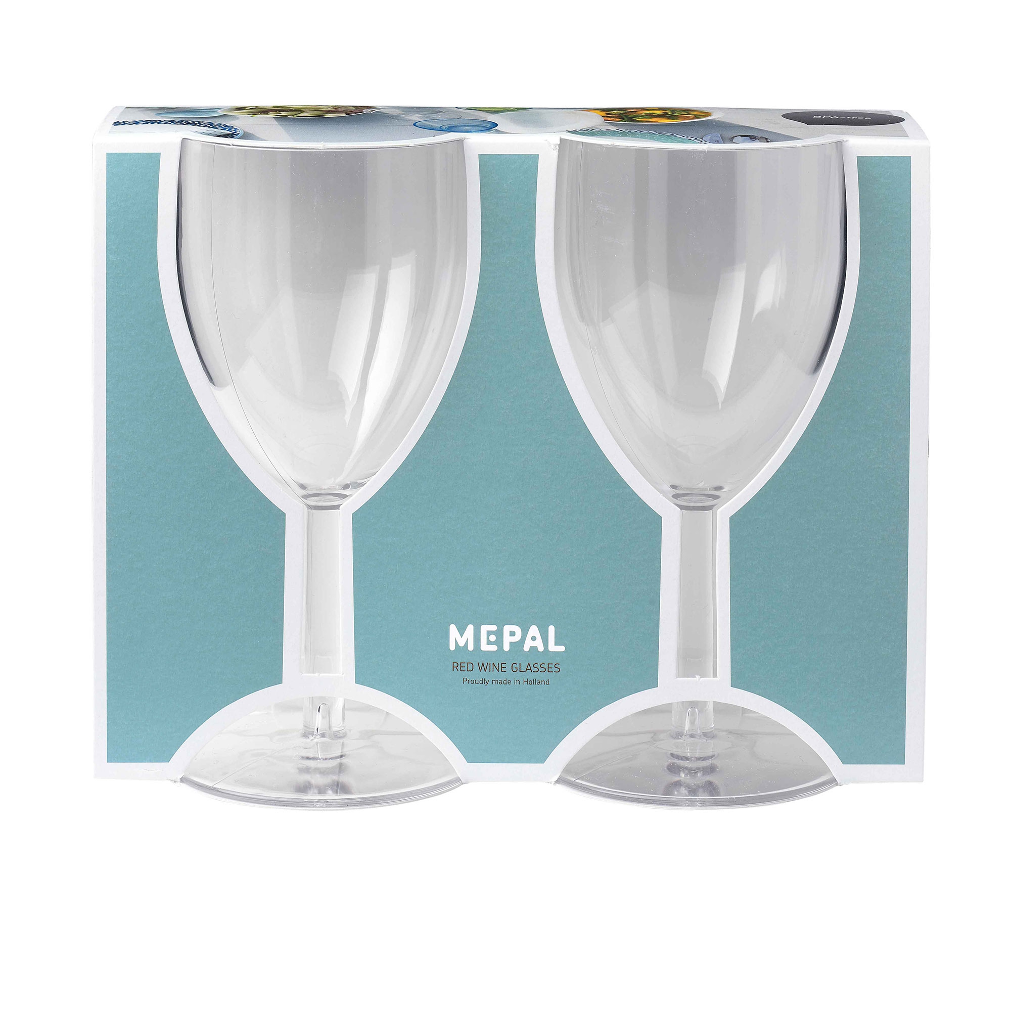 Mepal - Kunststoffglas Wein 300 ml - 2er Set