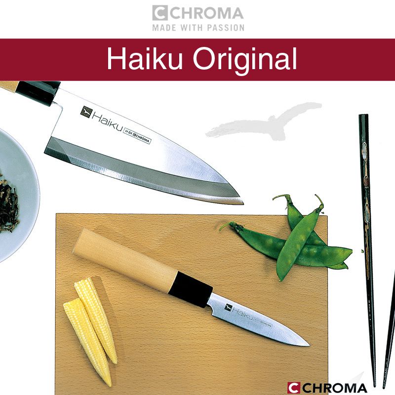CHROMA Haiku Original - H-01 vegetable knife 8 cm