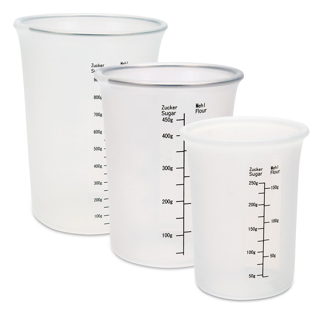 Städter - Messbecher - Transparent - Silikon