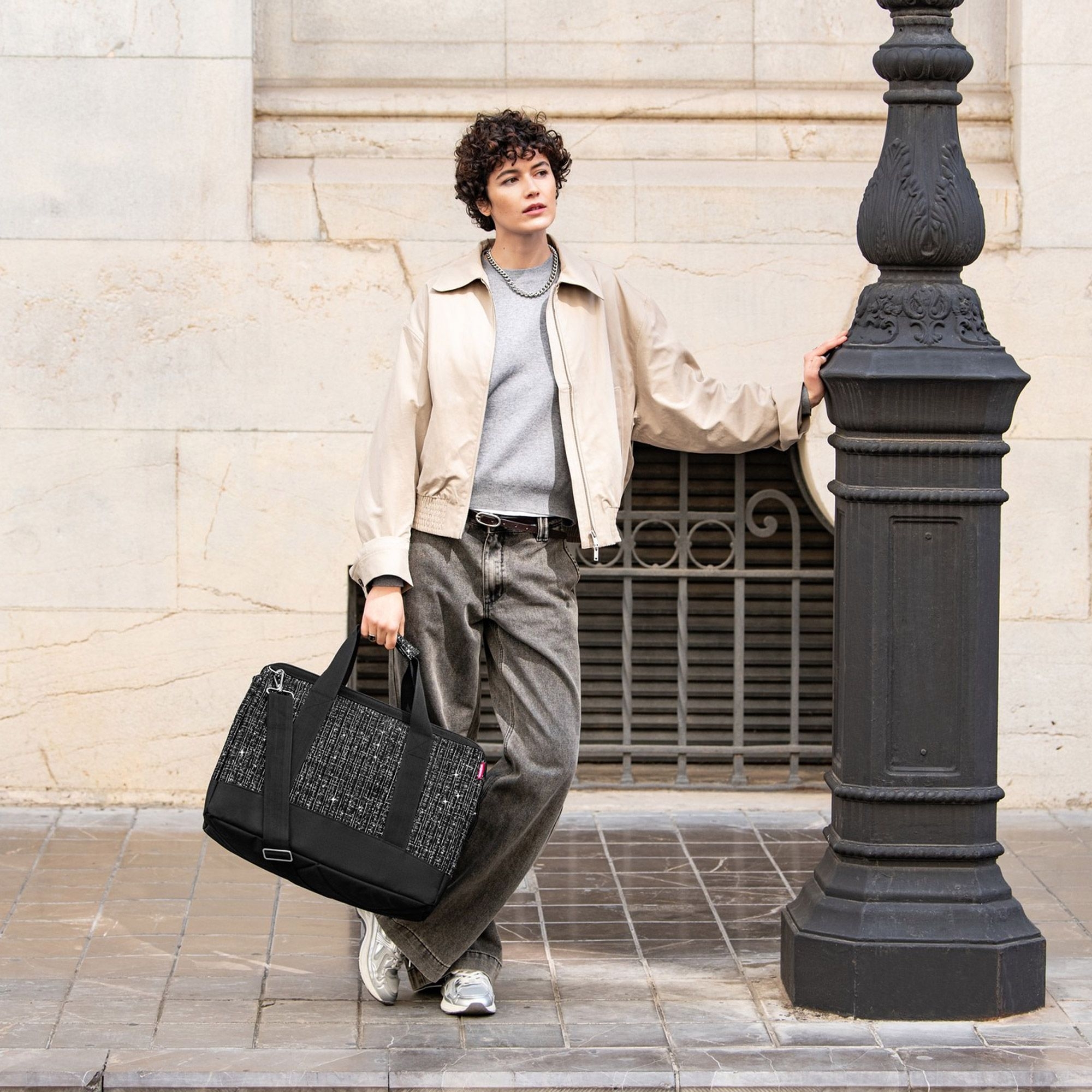 reisenthel - allrounder L - bouclé black
