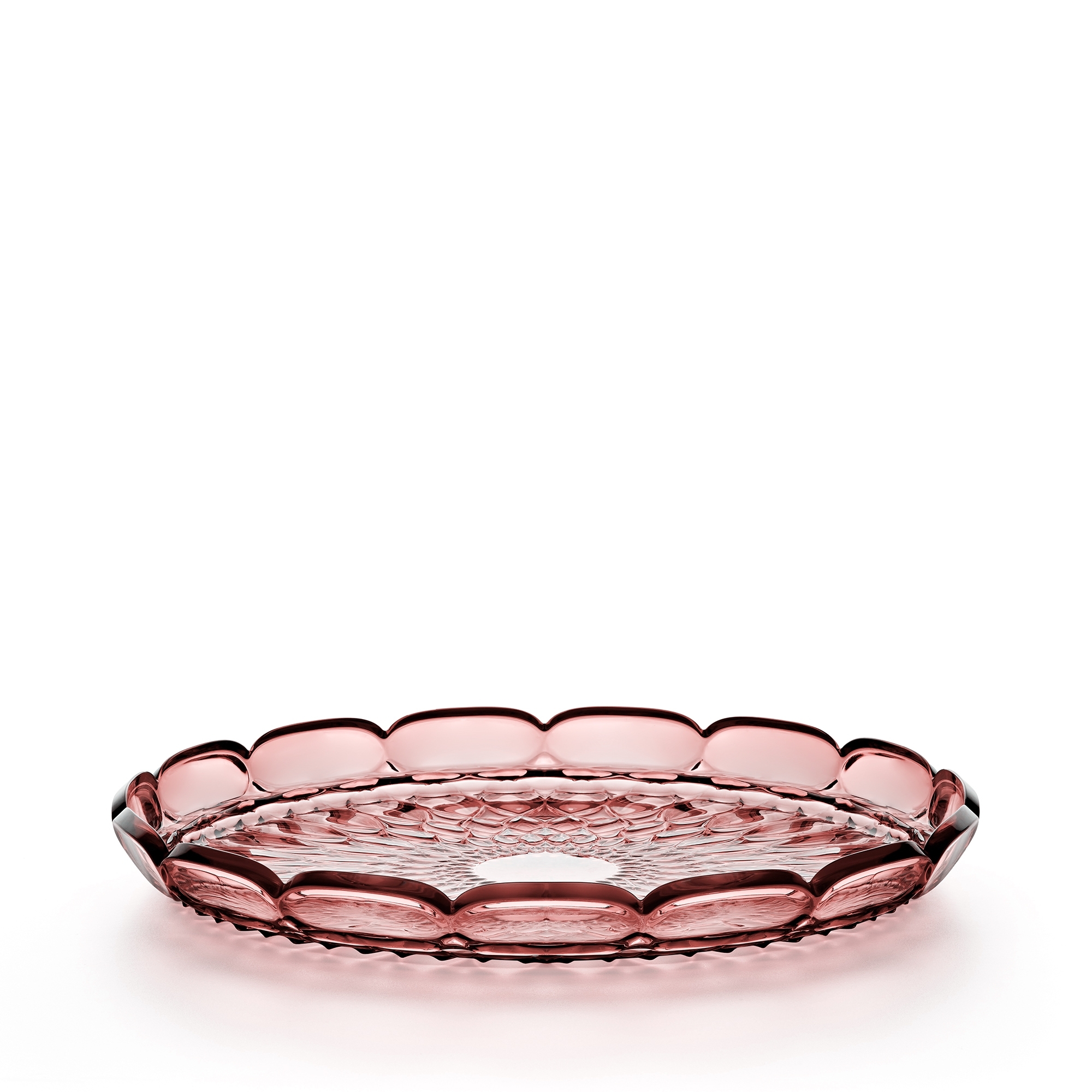 Guzzini - Rundes Tablett, groß "Vanity", mauve