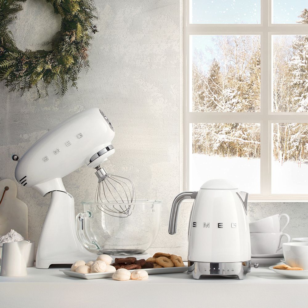 Smeg - Küchenmaschine - Designlinie Stil Der 50° Jahre - Weiß Smeg - Küchenmaschine - Designlinie Stil Der 50° Jahre - Weiß