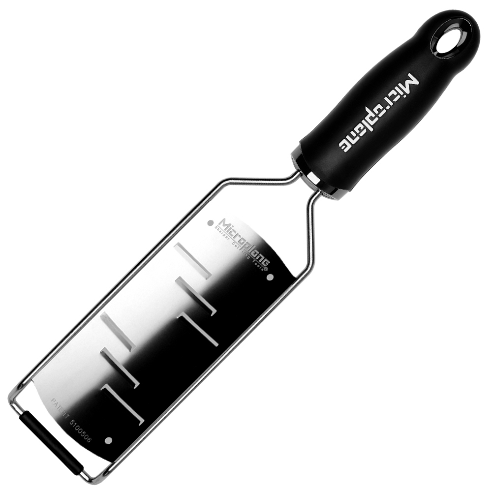 Microplane - Große Raspel - Schwarz - Gourmet Serie Microplane - Große Raspel - Schwarz - Gourmet Serie