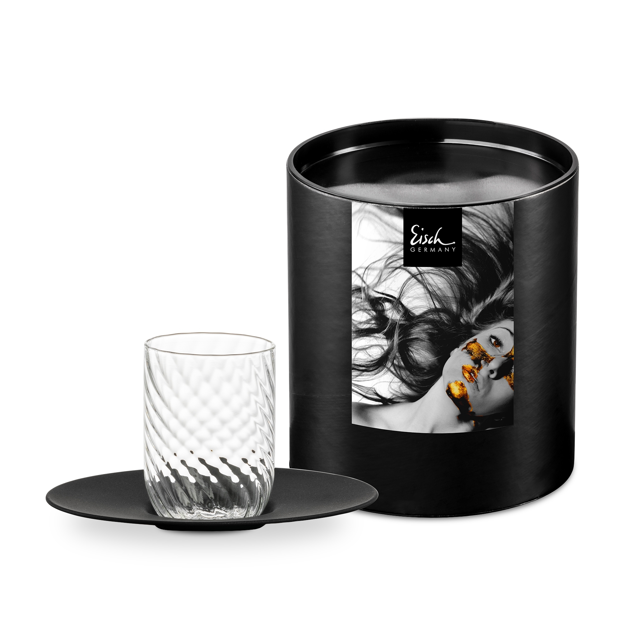 Eisch – TWIST Espresso-Set, black
