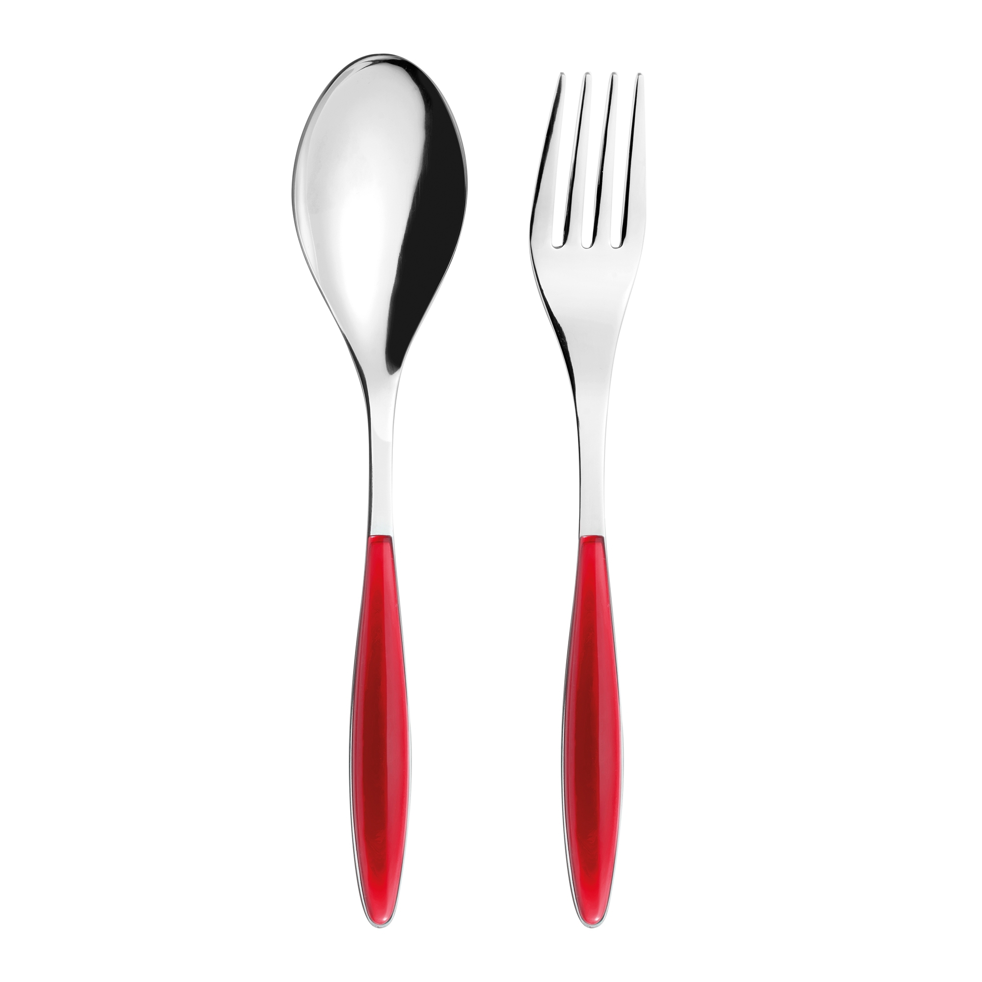 Guzzini - serving cutlery "Feeling" 25 cm - Clear Red Guzzini - serving cutlery "Feeling" 25 cm - Clear Red