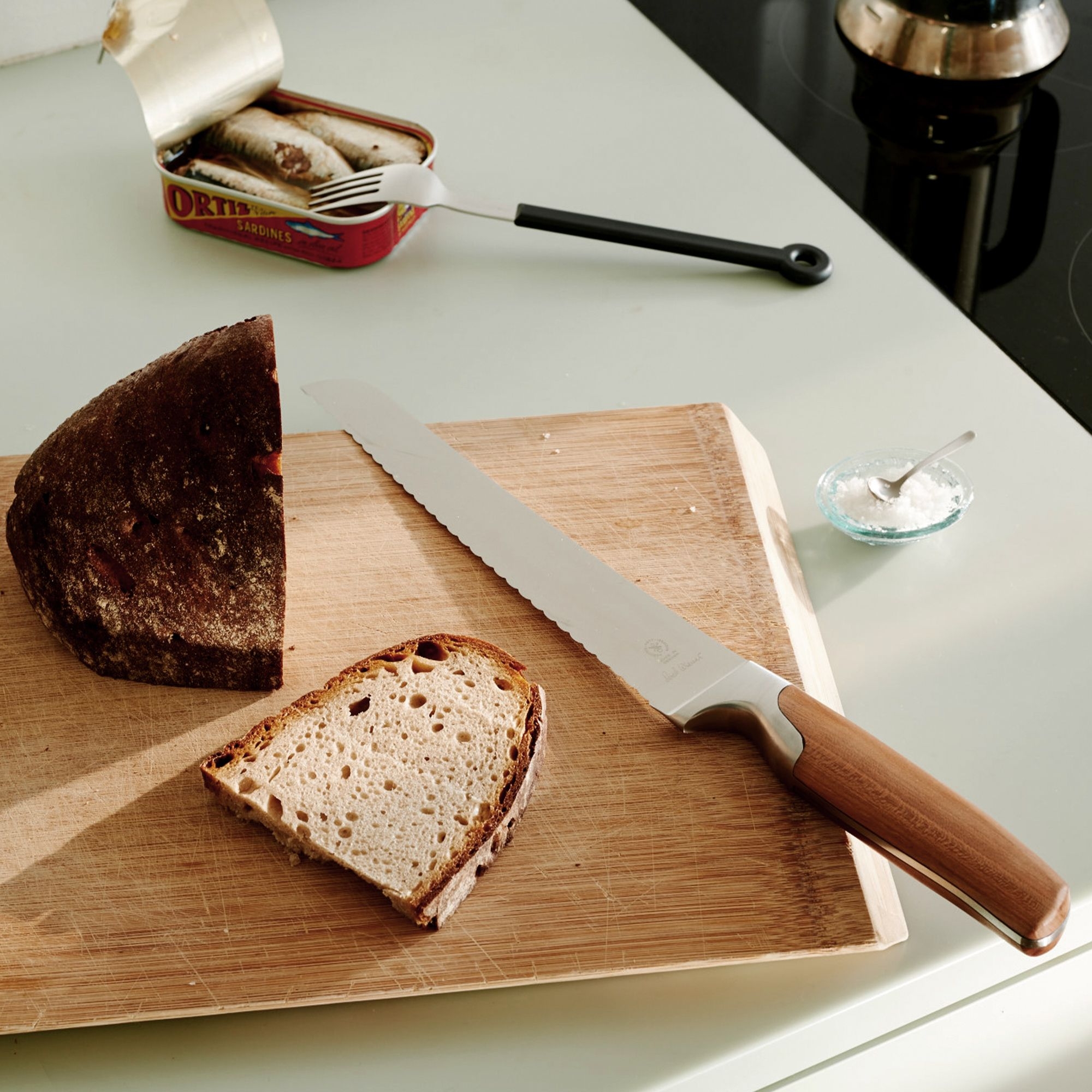 Pott - Sarah Wiener - Breadknife 22 cm - plum wood Pott - Sarah Wiener - Breadknife 22 cm - plum wood