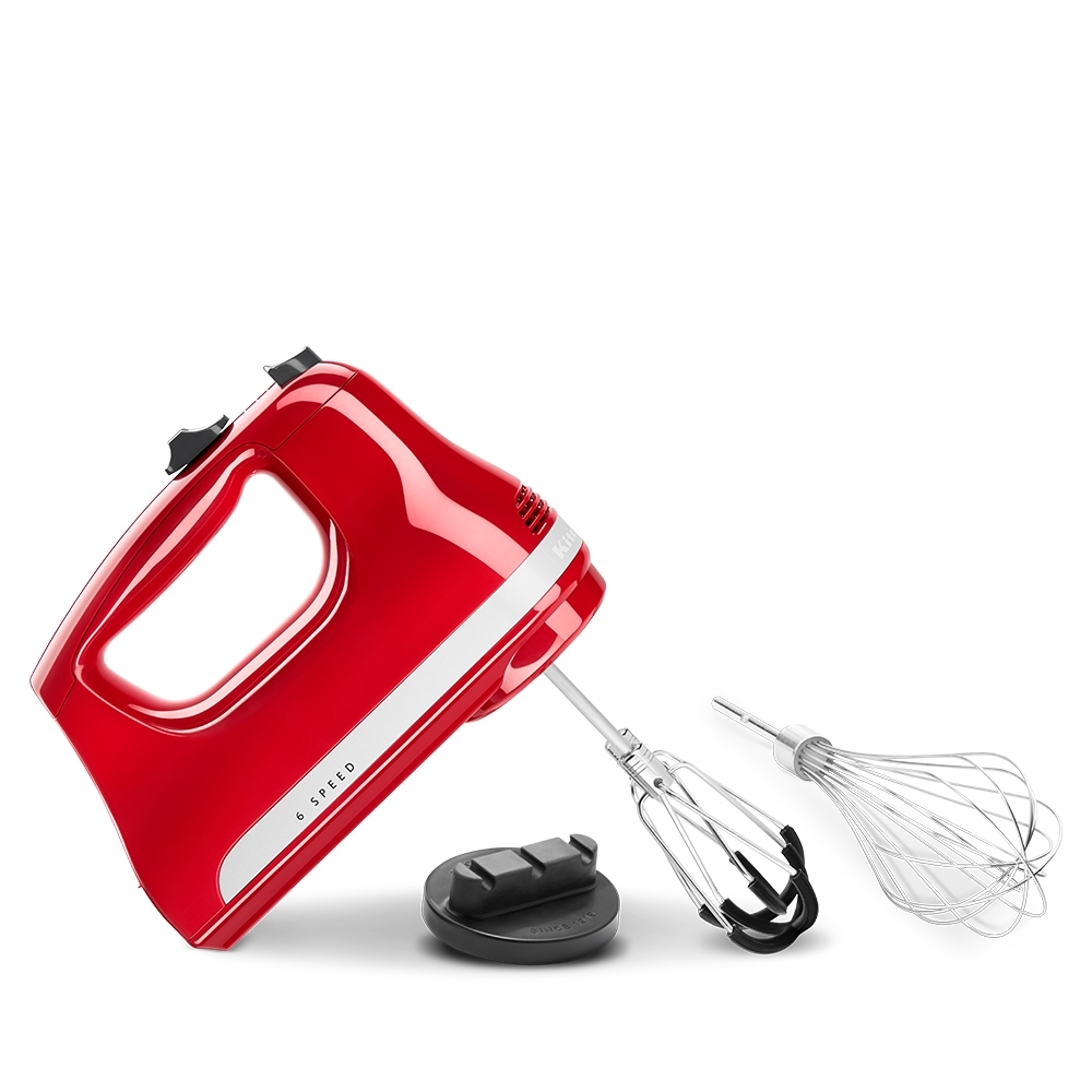 KitchenAid - Hand Mixer with Flexi Beater 5KHM6118 - Empire Red KitchenAid - Hand Mixer with Flexi Beater 5KHM6118 - Empire Red