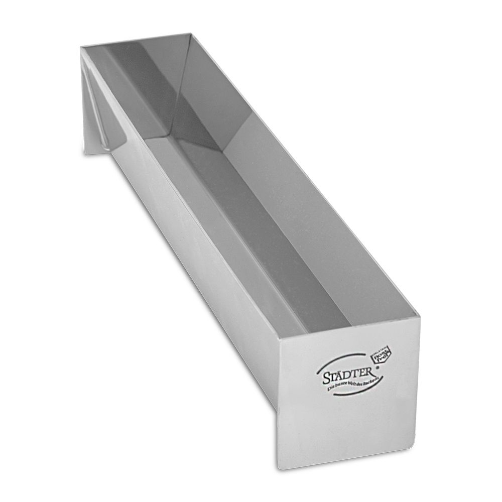 Städter - Pastry and terrine mould Trapezium - 30 x 6 x 6 cm - 700 ml