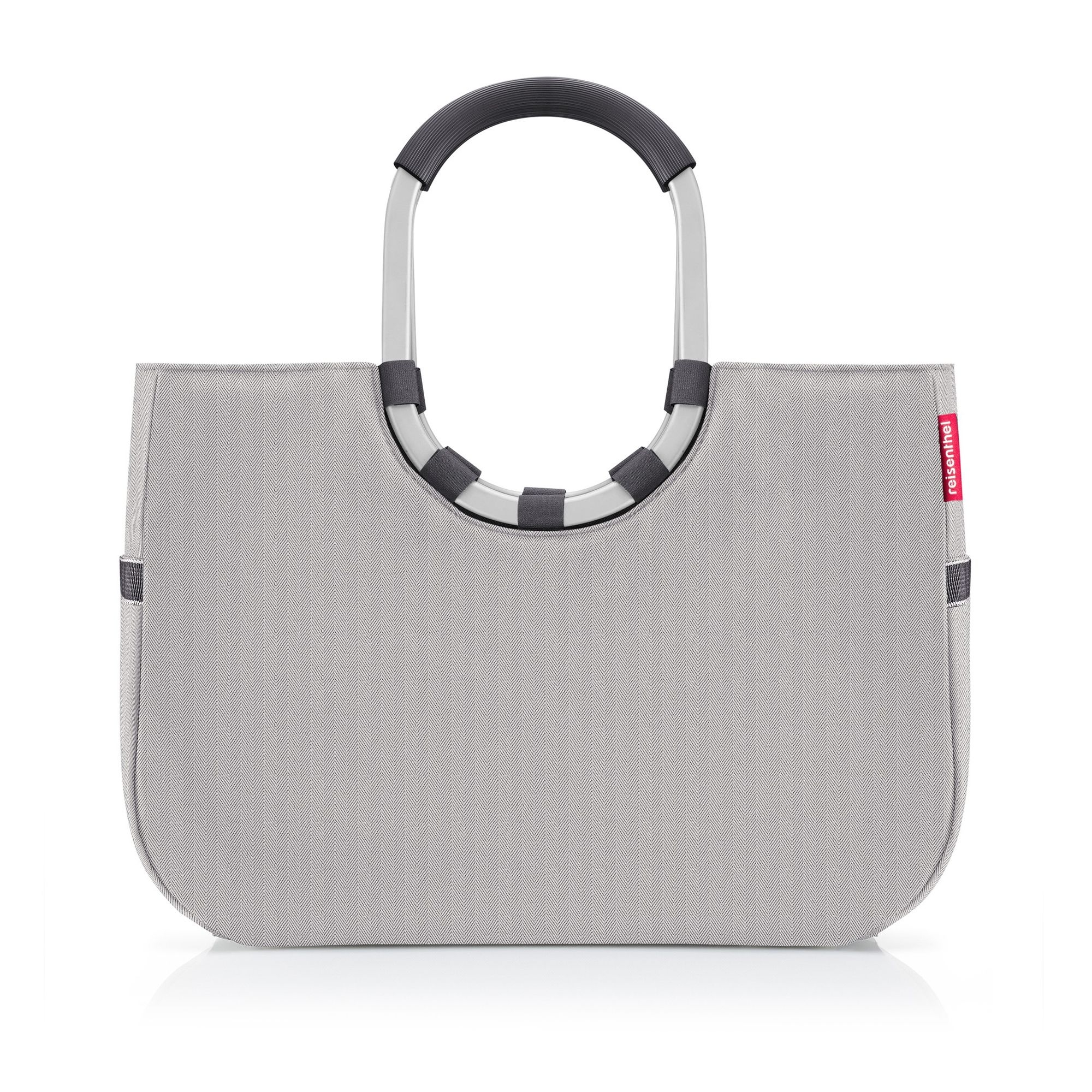 reisenthel - loopshopper L - herringbone grey