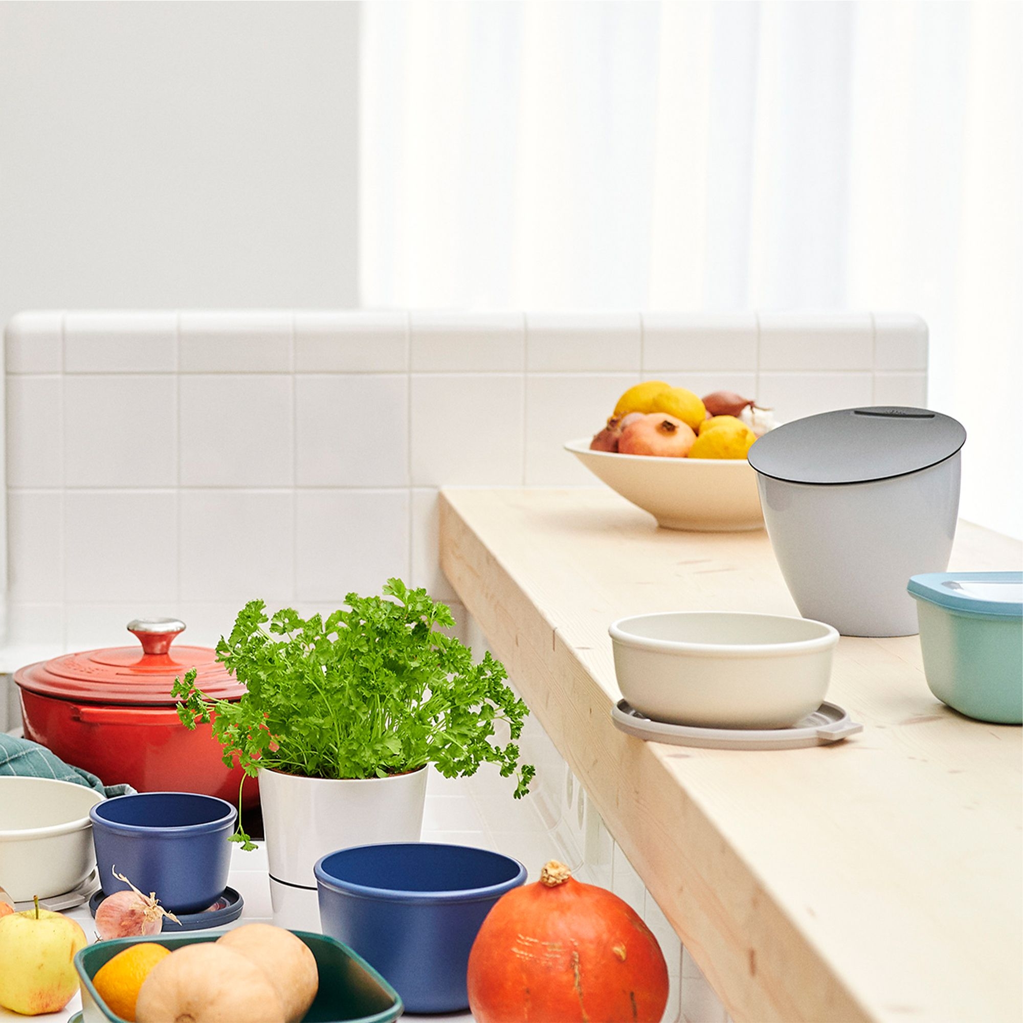 Mepal - Abfallbehälter Calypso - Vivid mauve