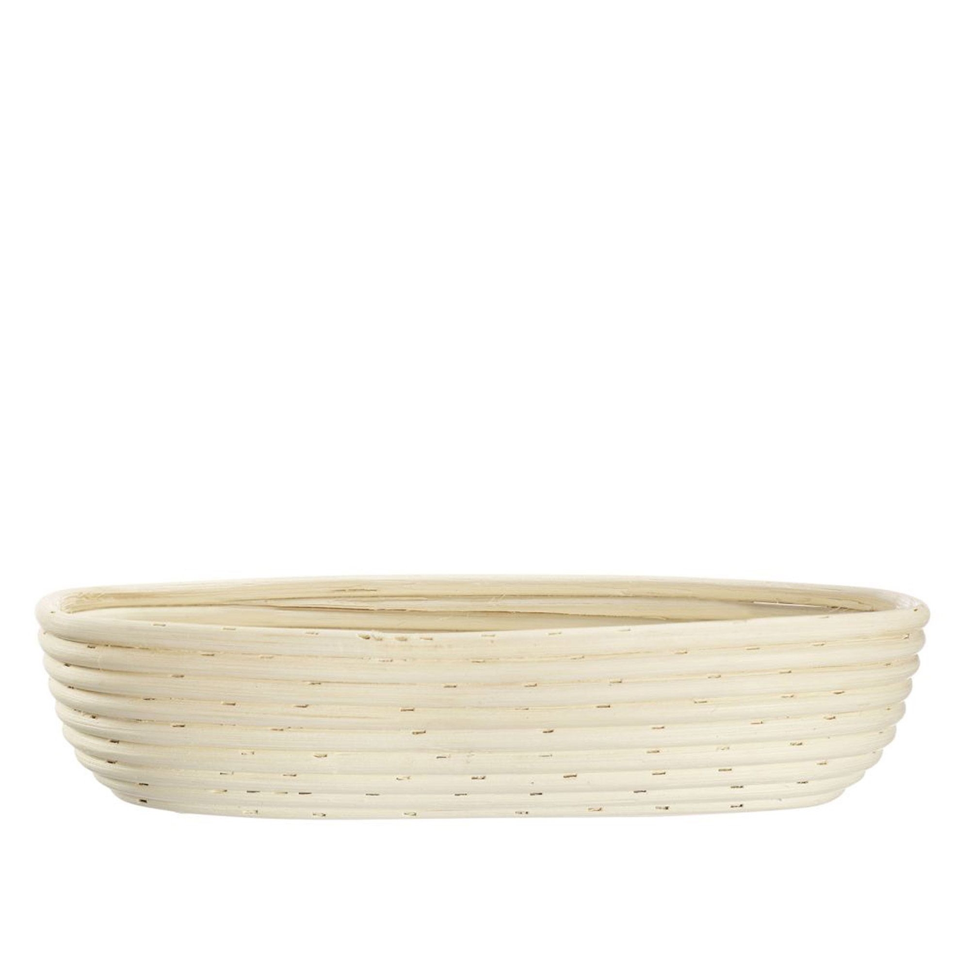 Oval cane proving basket for bread