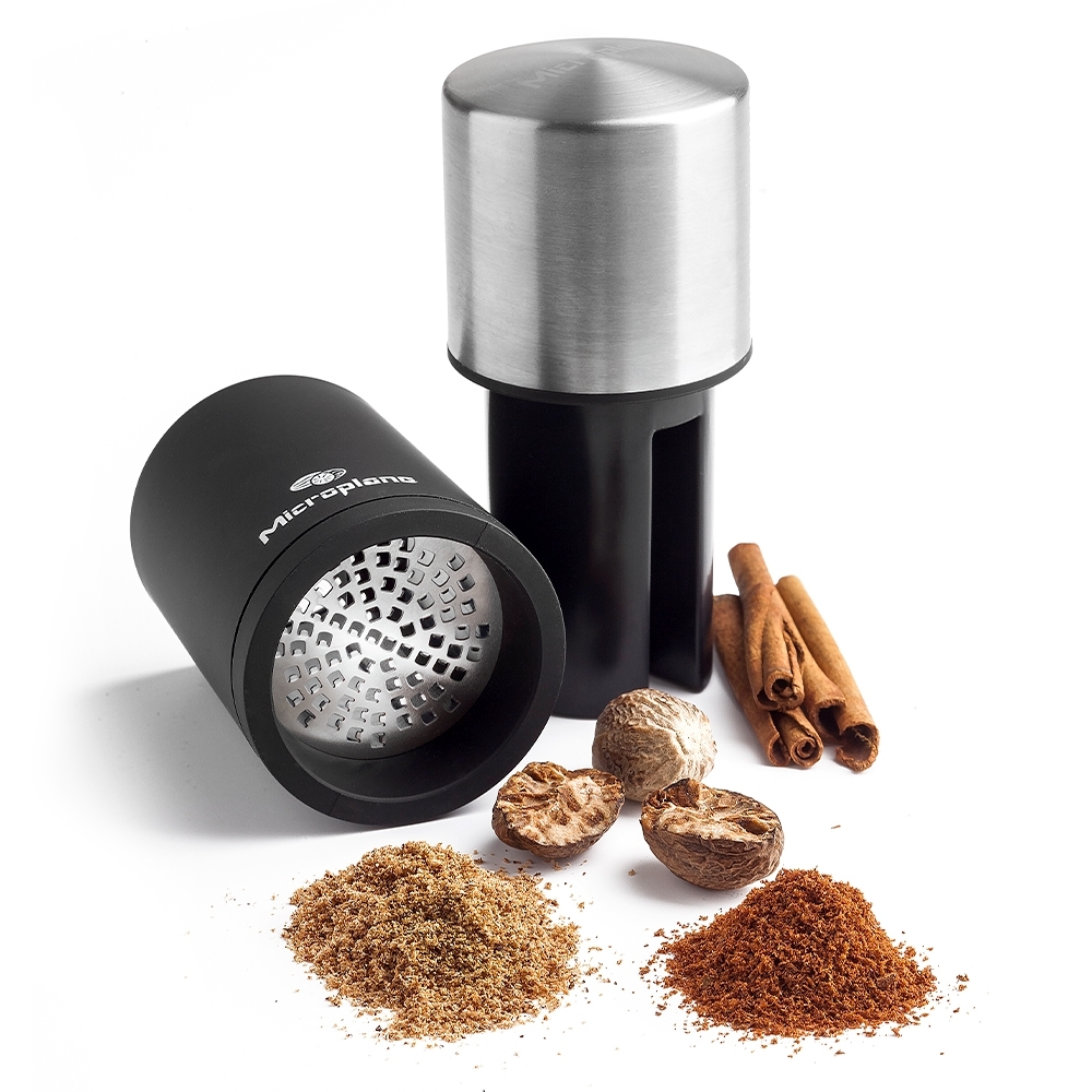 Microplane - Muskatmühle 2in1 - Edelstahl Microplane - Muskatmühle 2in1 - Edelstahl