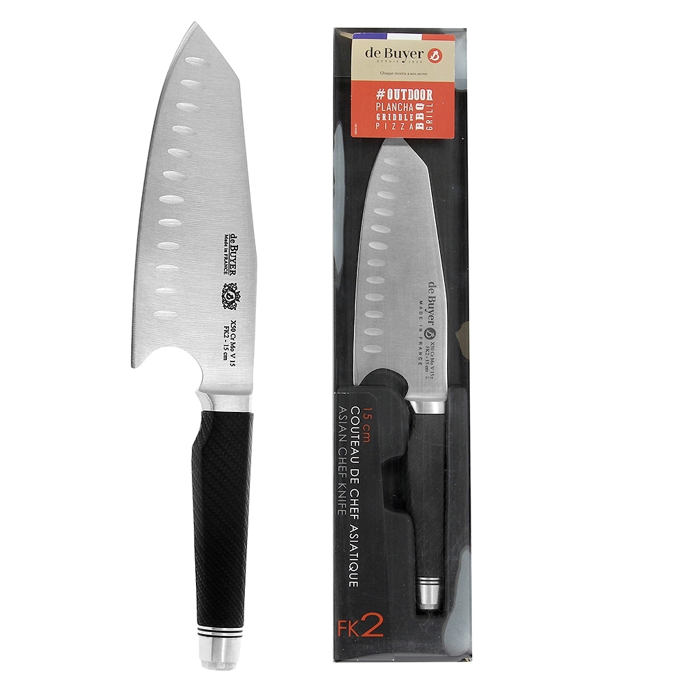de Buyer - FK2 - Asian Chef Knife 15 cm de Buyer - FK2 - Asian Chef Knife 15 cm