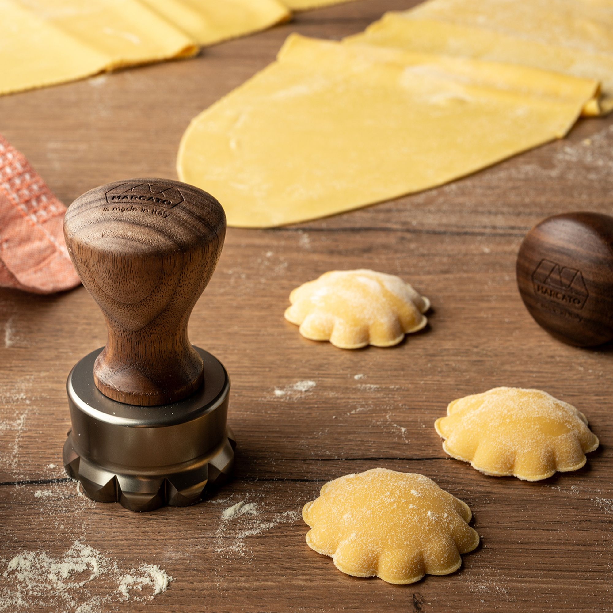 Marcato - Ravioli Ausstecher Rund abgerundete Ränder  - 50 mm
