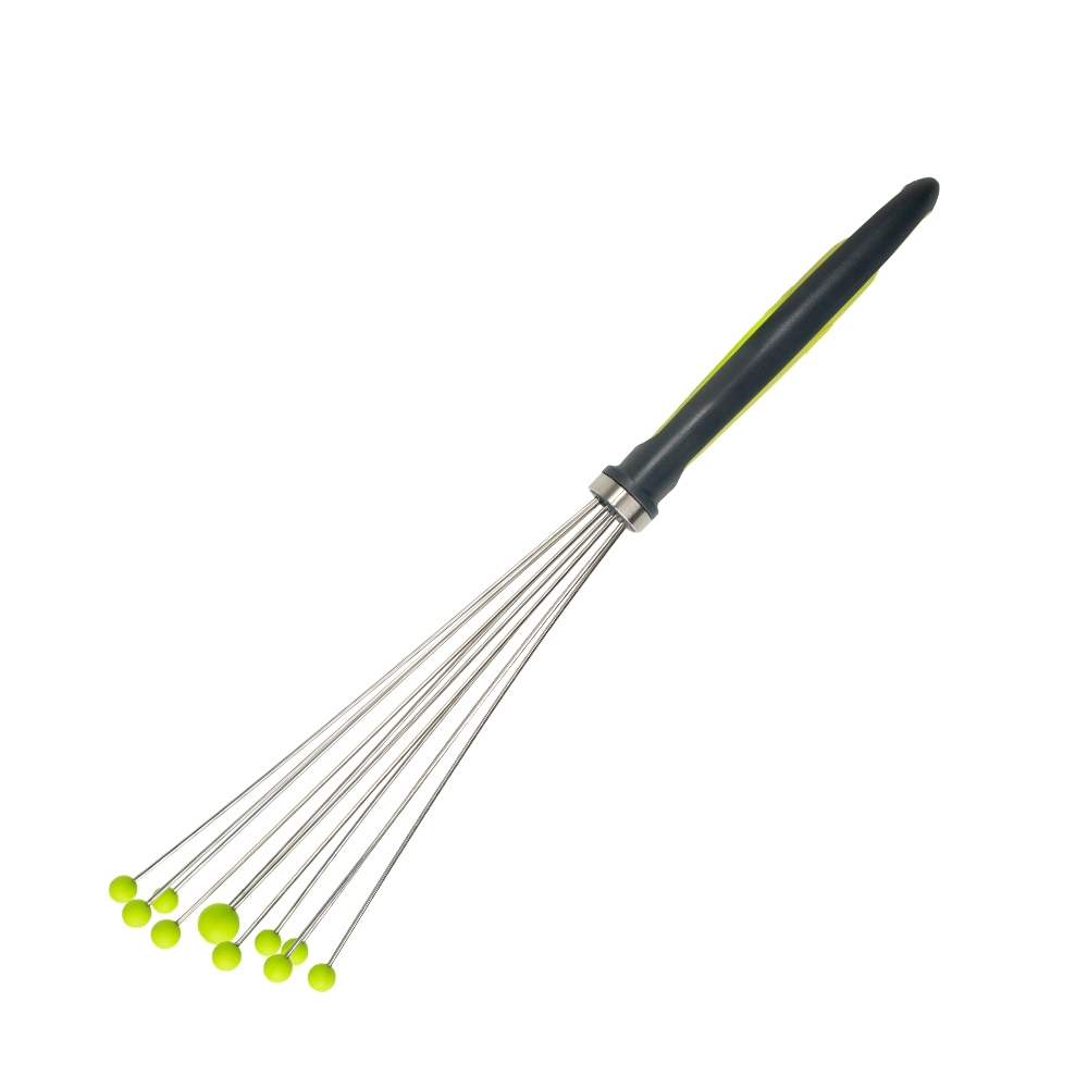 Kochblume - Kugel-Schneebesen - 33,5 cm. limette