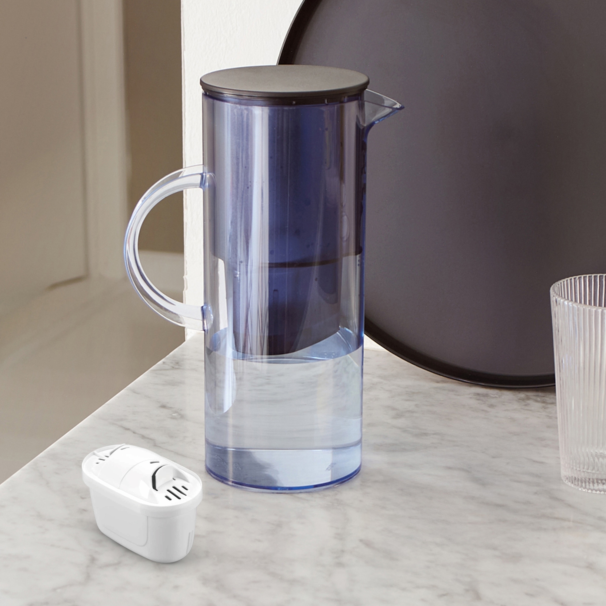 Stelton - EM77 Magnesium + Wasserfilter - 3 Stk.