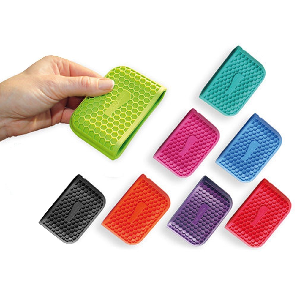 Kochblume - PROTEC Fingerschutz - 2er Set, rot