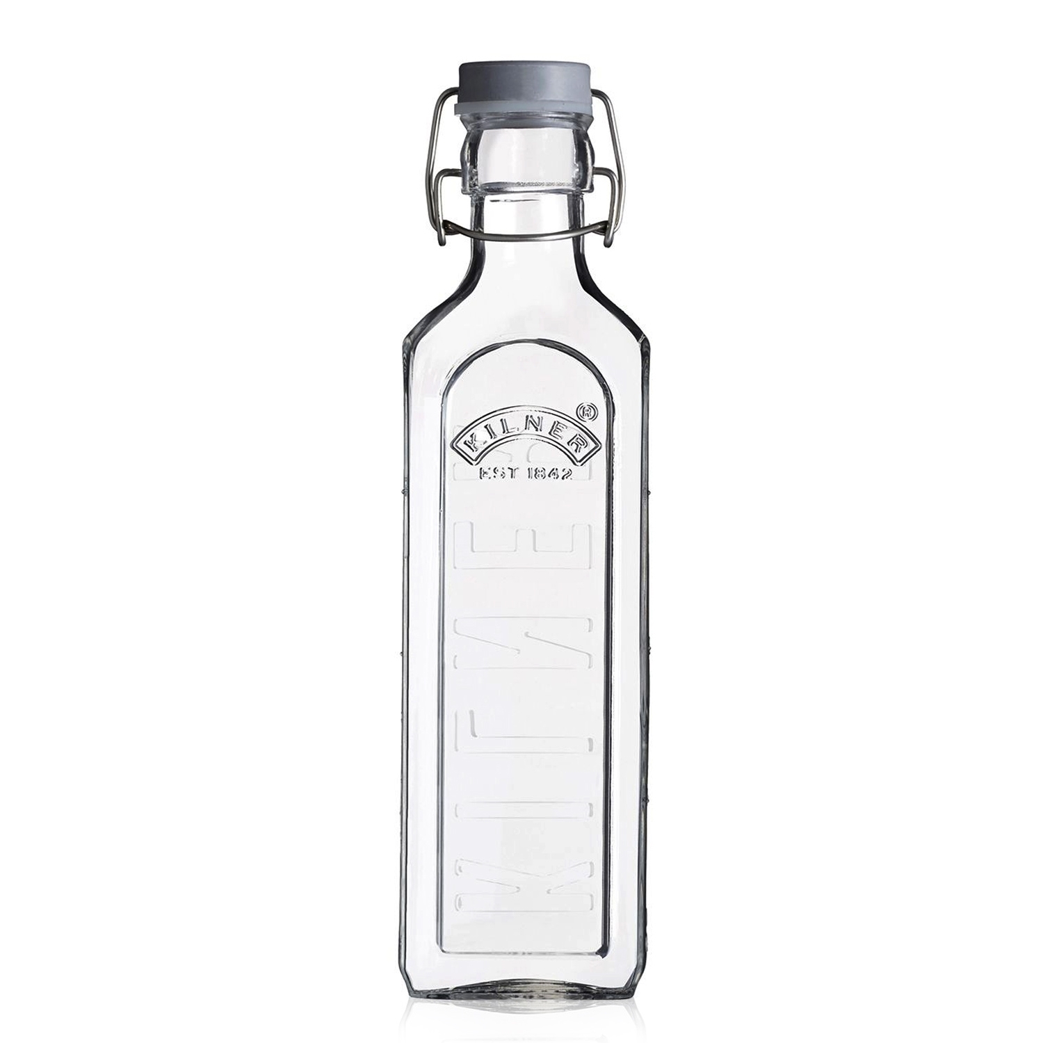Kilner - Glass bottle with swing top | square | 600 ml Kilner - Glass bottle with swing top | square | 600 ml
