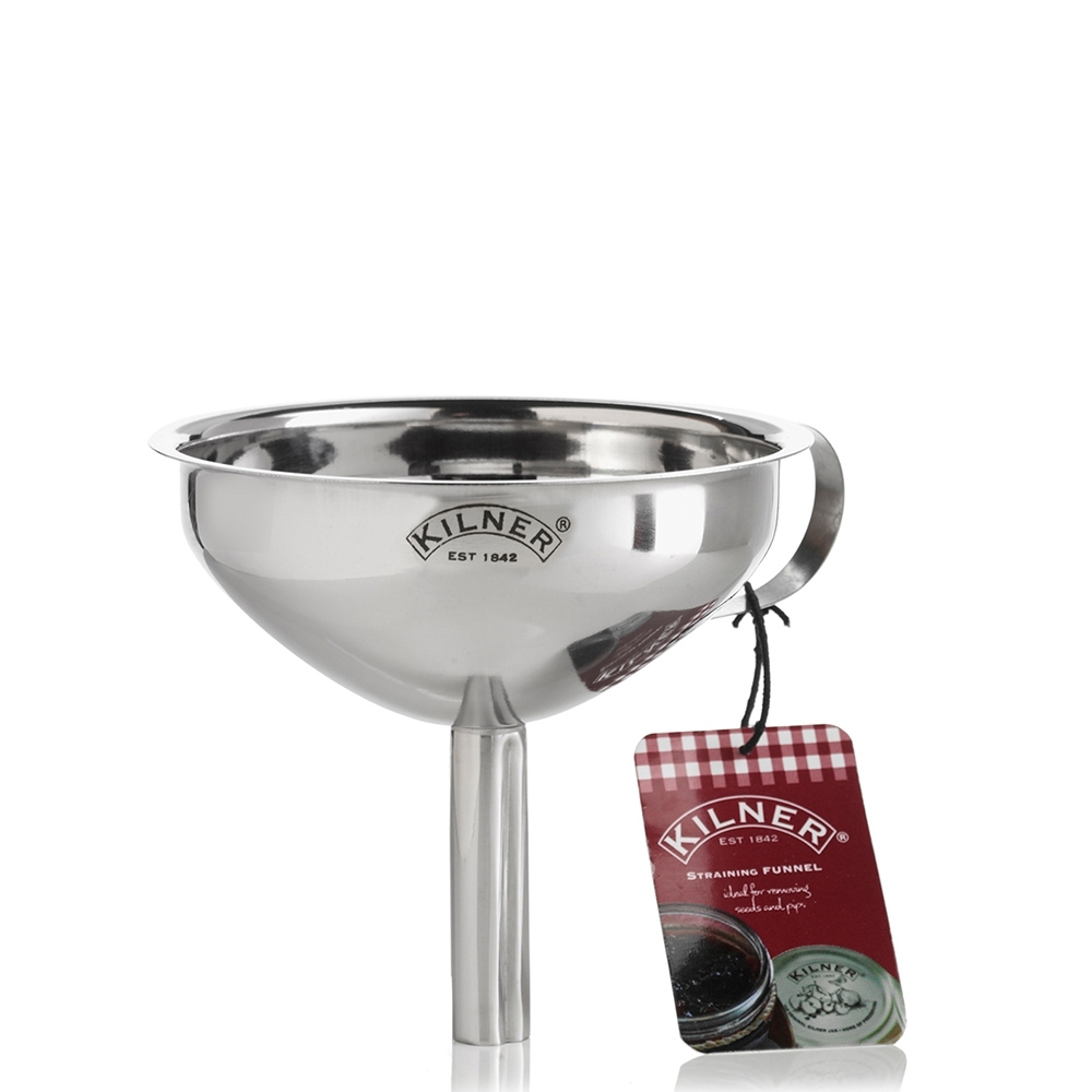 Kilner - Straining Funnel, Stainless Steel Kilner - Straining Funnel, Stainless Steel
