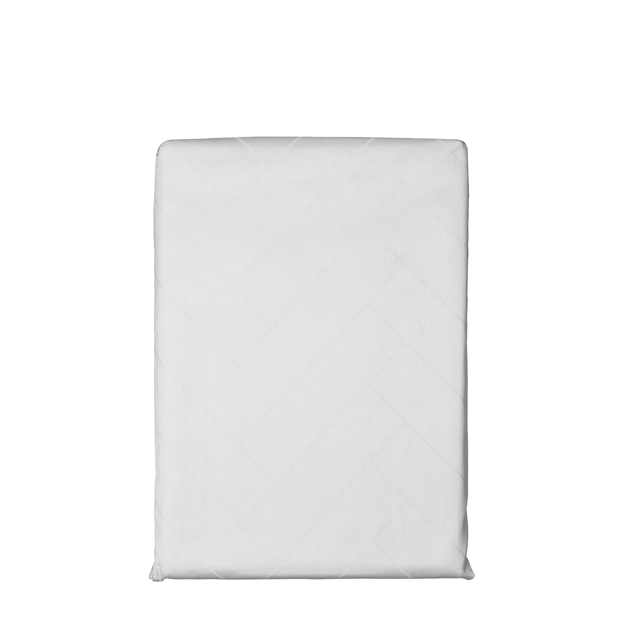 Zone - Tiles Damask rundes Tischtuch - White