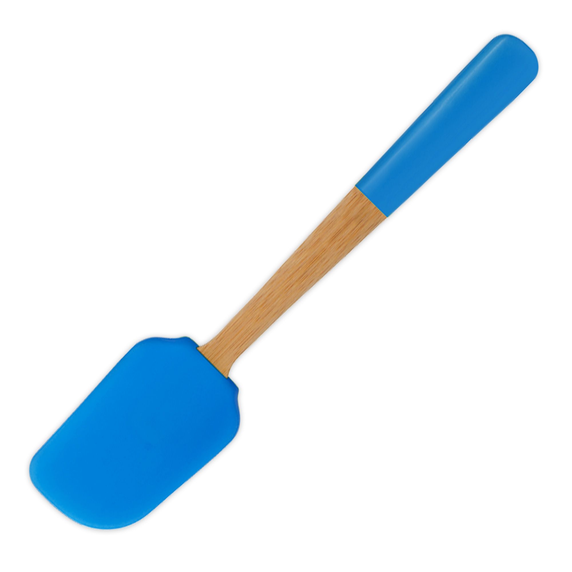 Pebbly - Silicone spatula with bamboo handle 25 cm POP - in different colours