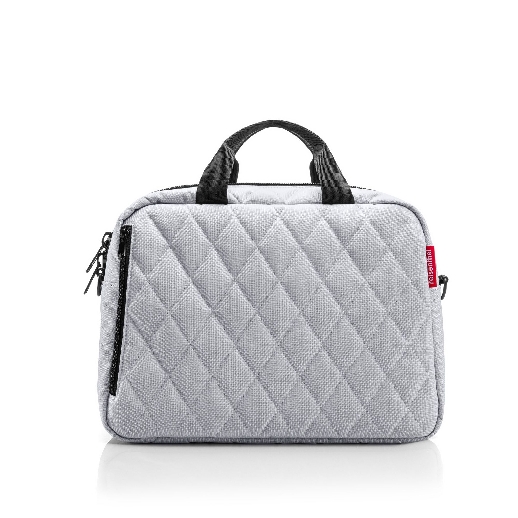 reisenthel - notebook bag - rhombus light grey