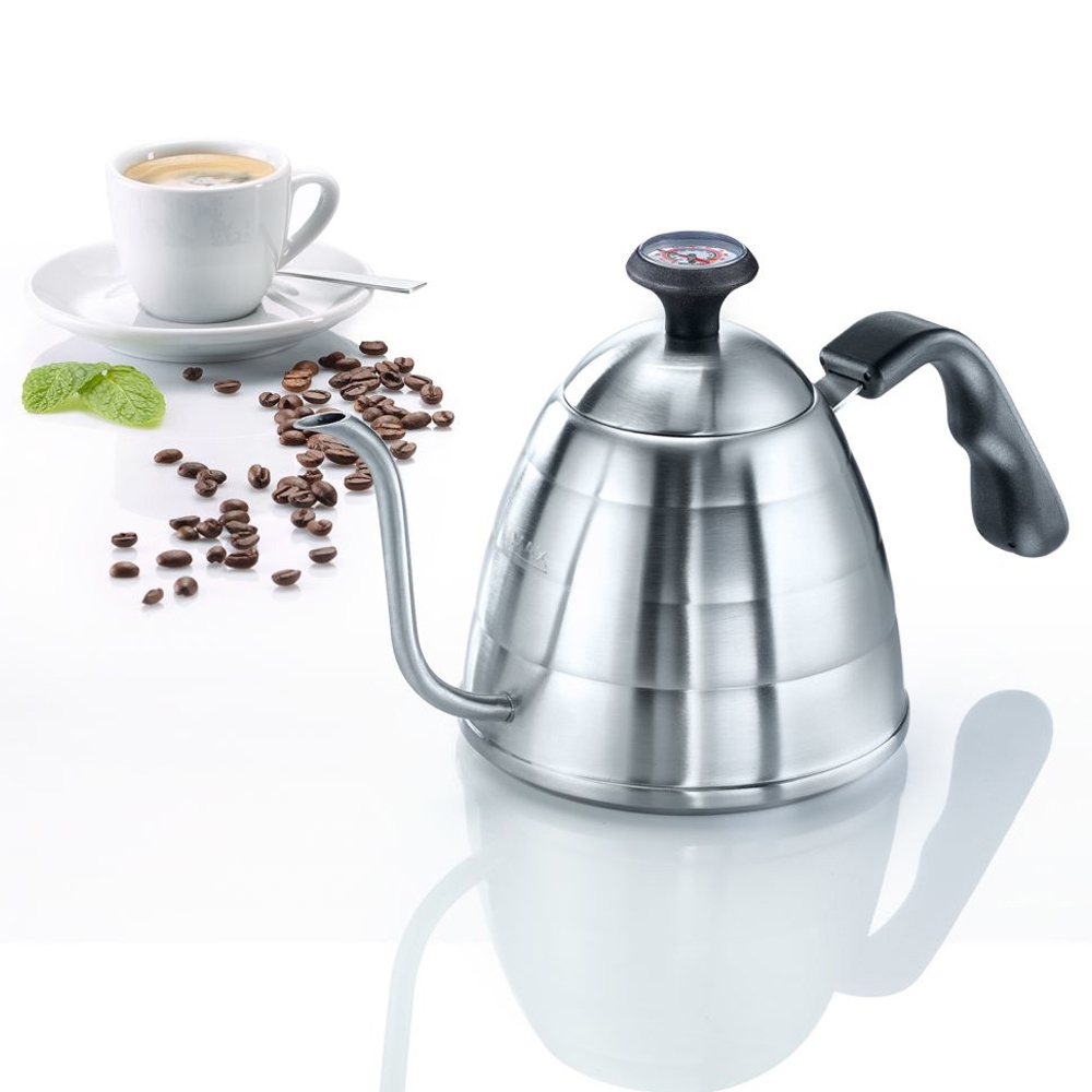 Westmark - »Brasilia Plus« gooseneck kettle with thermometer