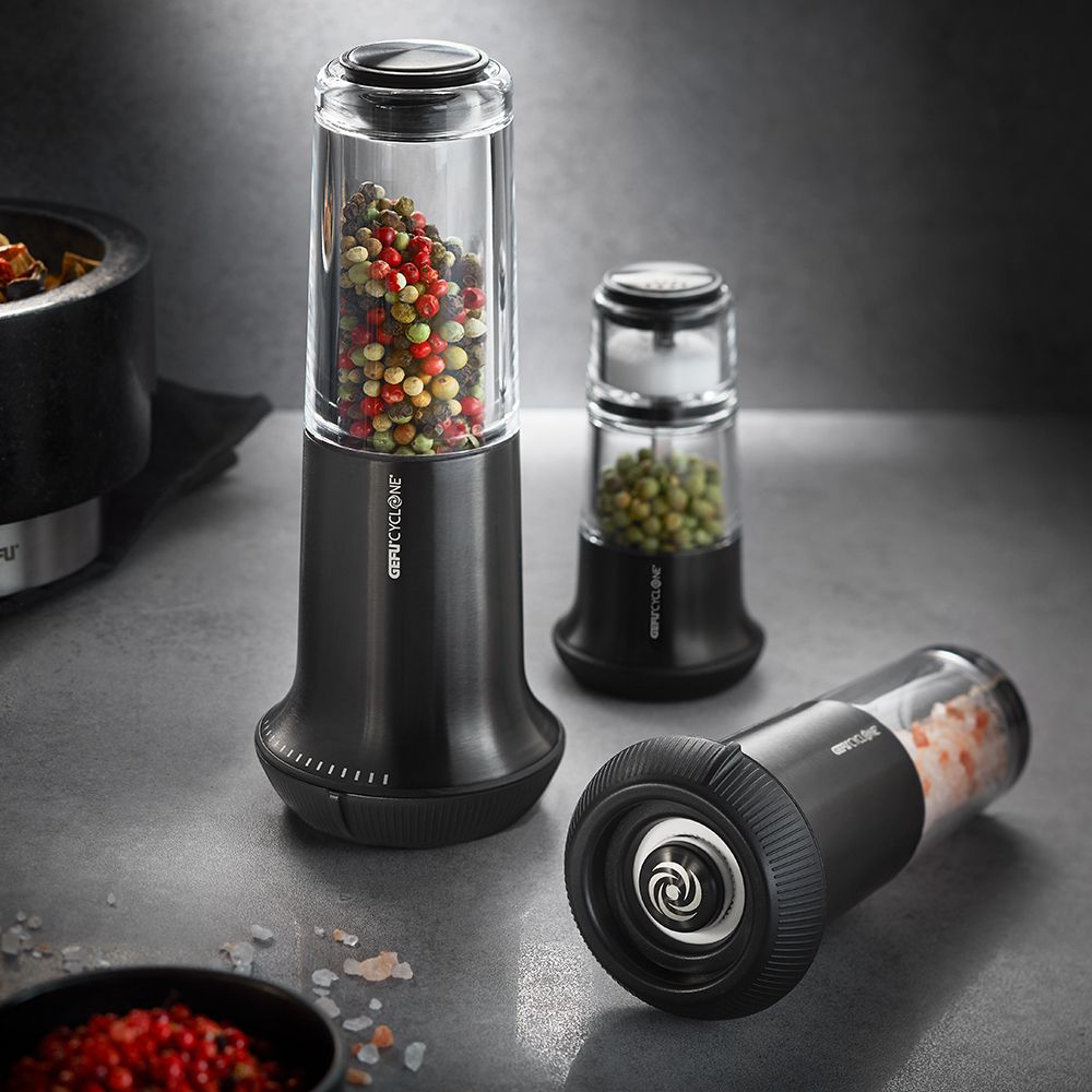 Gefu - Salt or Pepper Mill X-PLOSION® black L Gefu - Salt or Pepper Mill X-PLOSION® black L