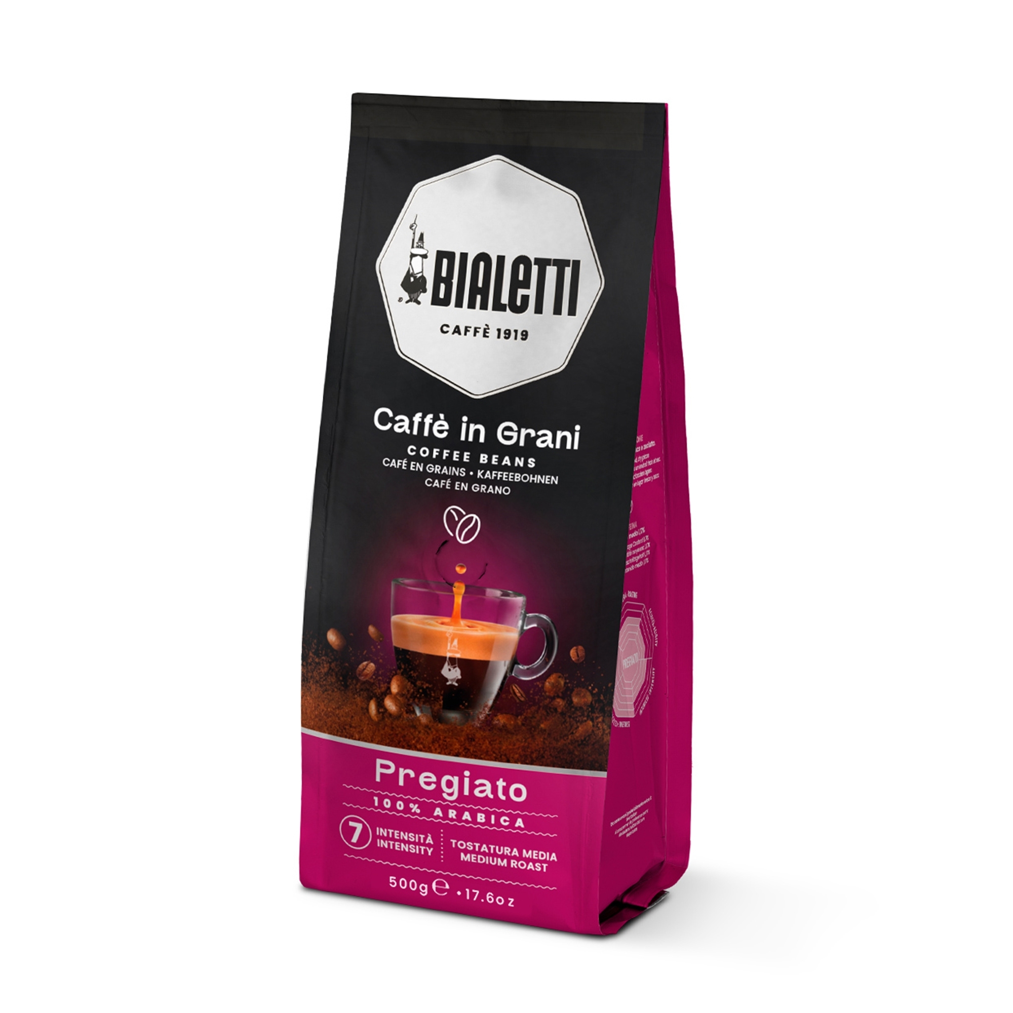 Bialetti - Caffè in Grani Pregiato, Kaffeebohnen 1000g