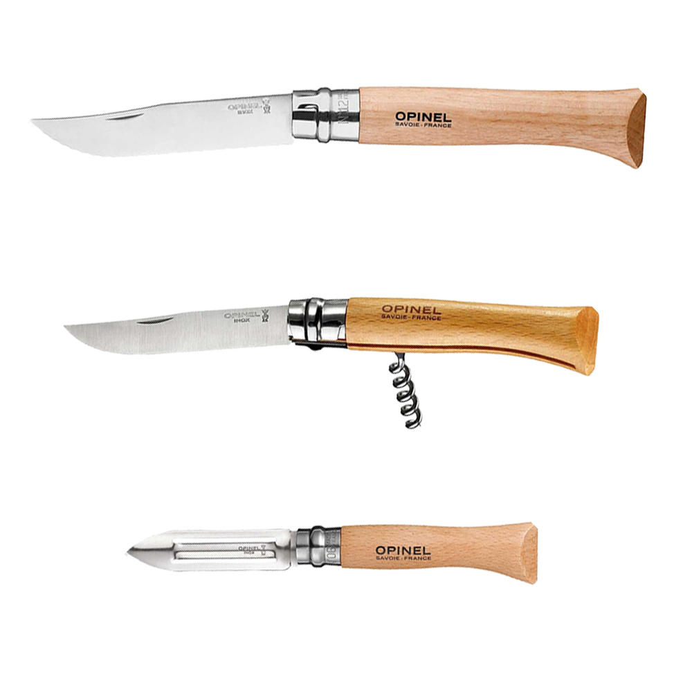 Opinel - outdoor set with bag - 5 pcs.