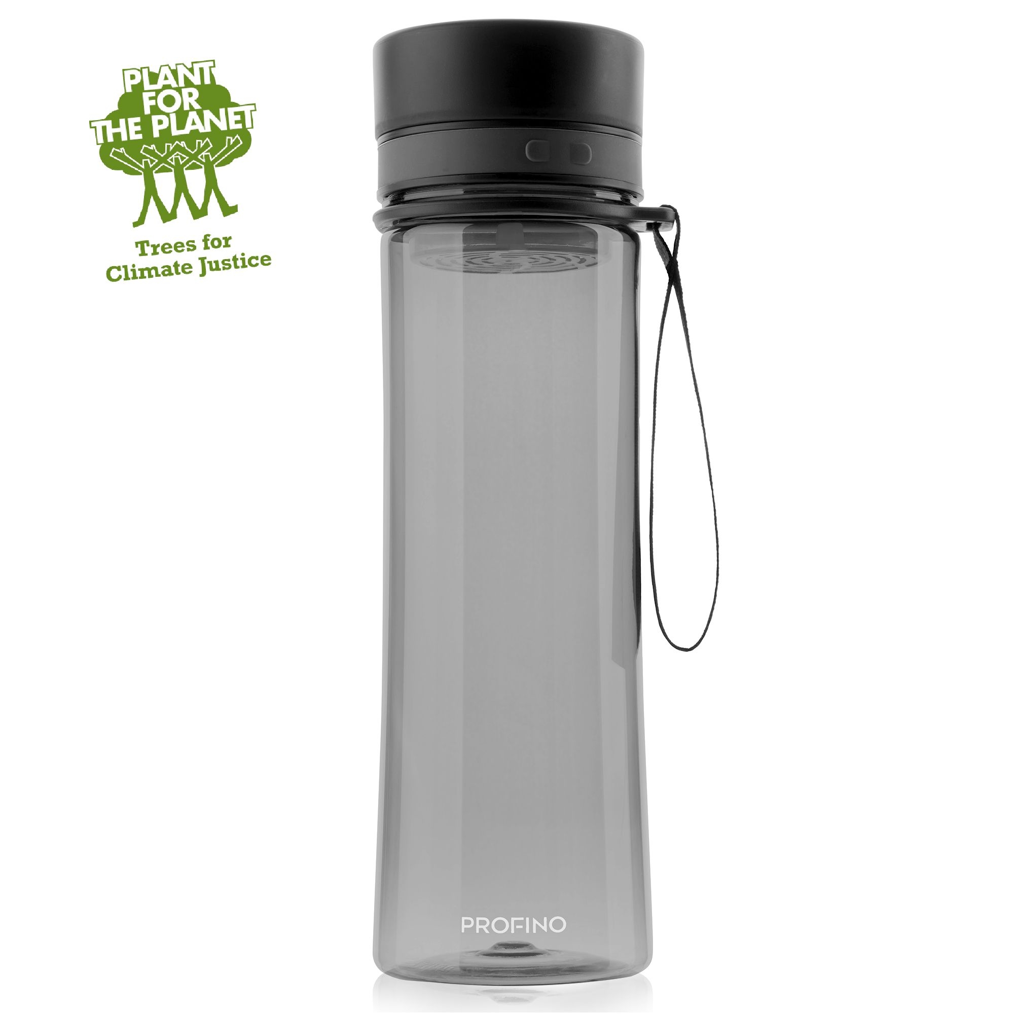 Profino - Infuze Trinkflasche mit Sieb - 600 ml - grey Profino - Infuze Trinkflasche mit Sieb - 600 ml - grey