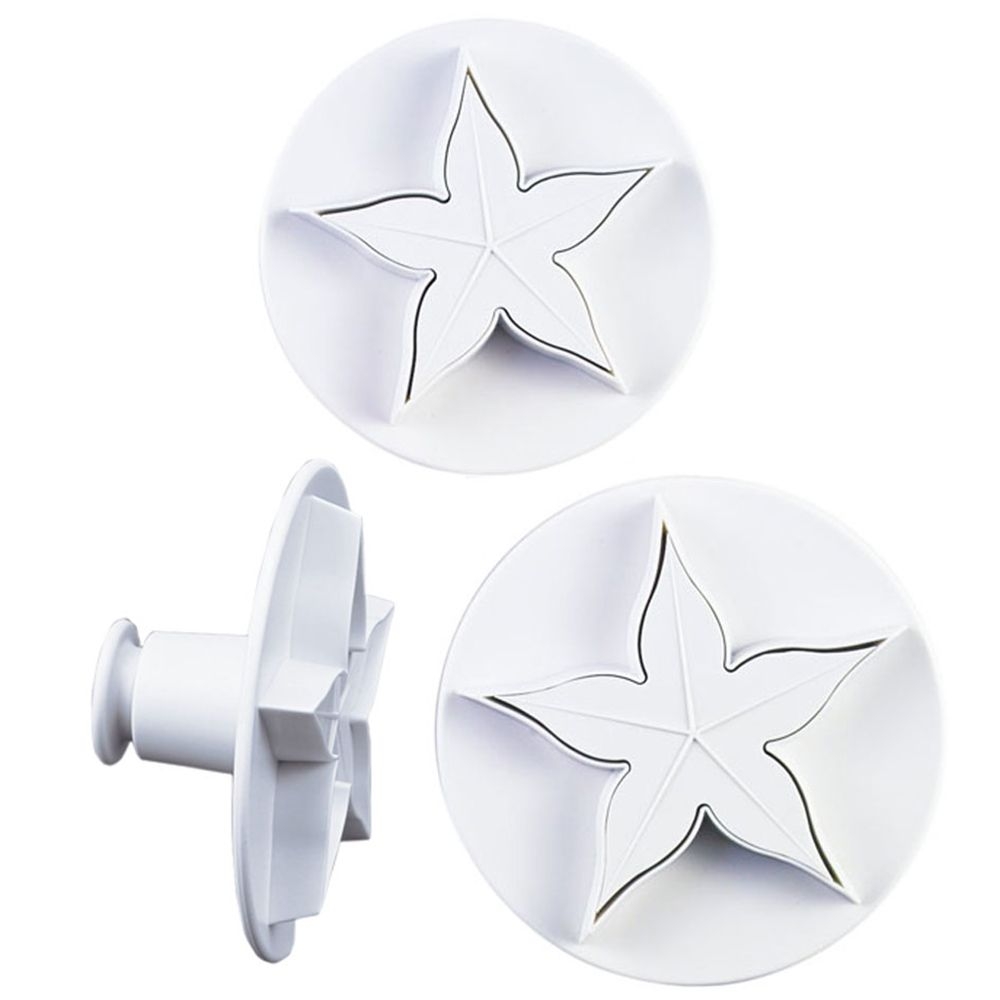 Städter - Ausstecher mit Auswerfer Lilien - 65 / 75 mm - Set, 2-teilig Städter - Ausstecher mit Auswerfer Lilien - 65 / 75 mm - Set, 2-teilig