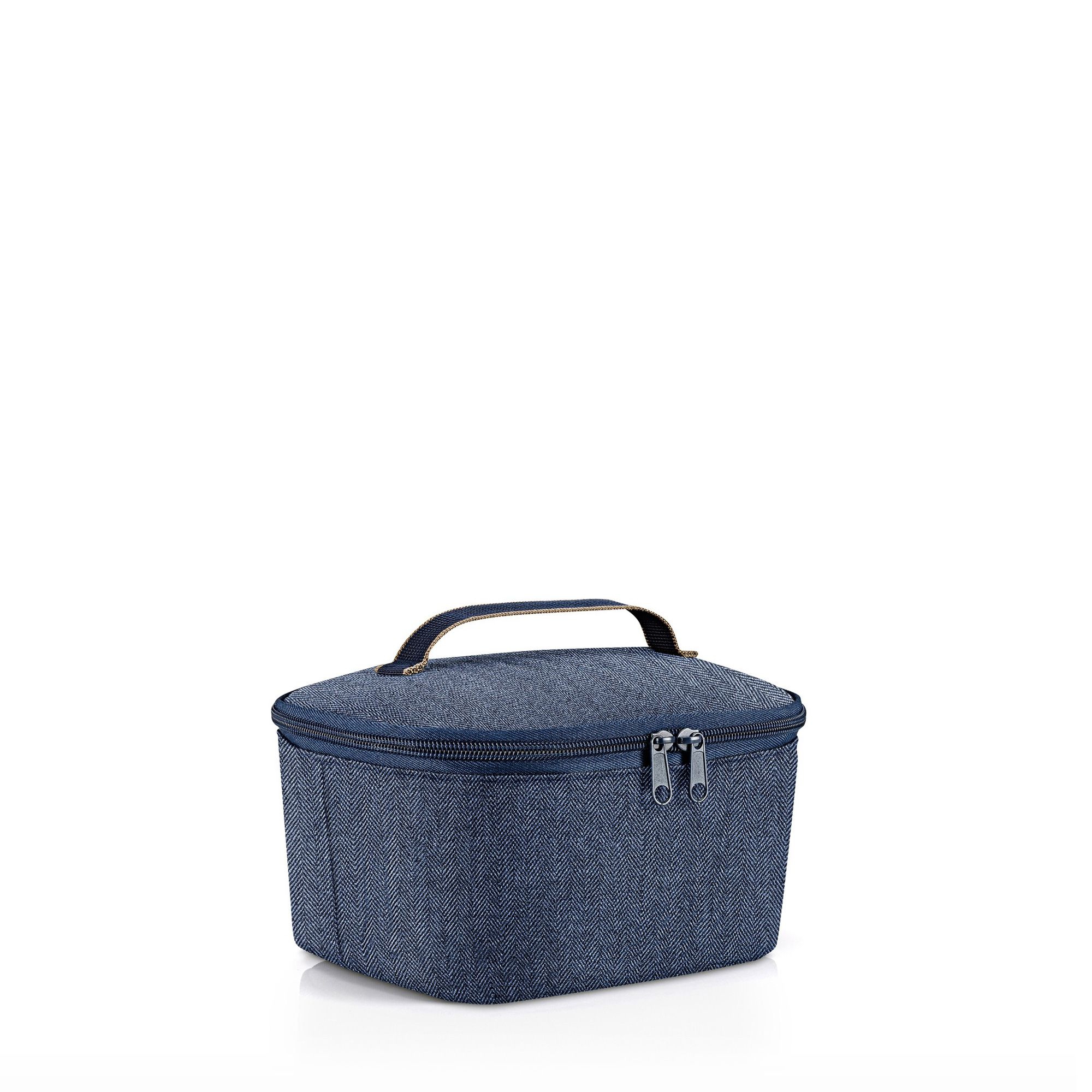 reisenthel - coolerbag S pocket - herringbone dark blue