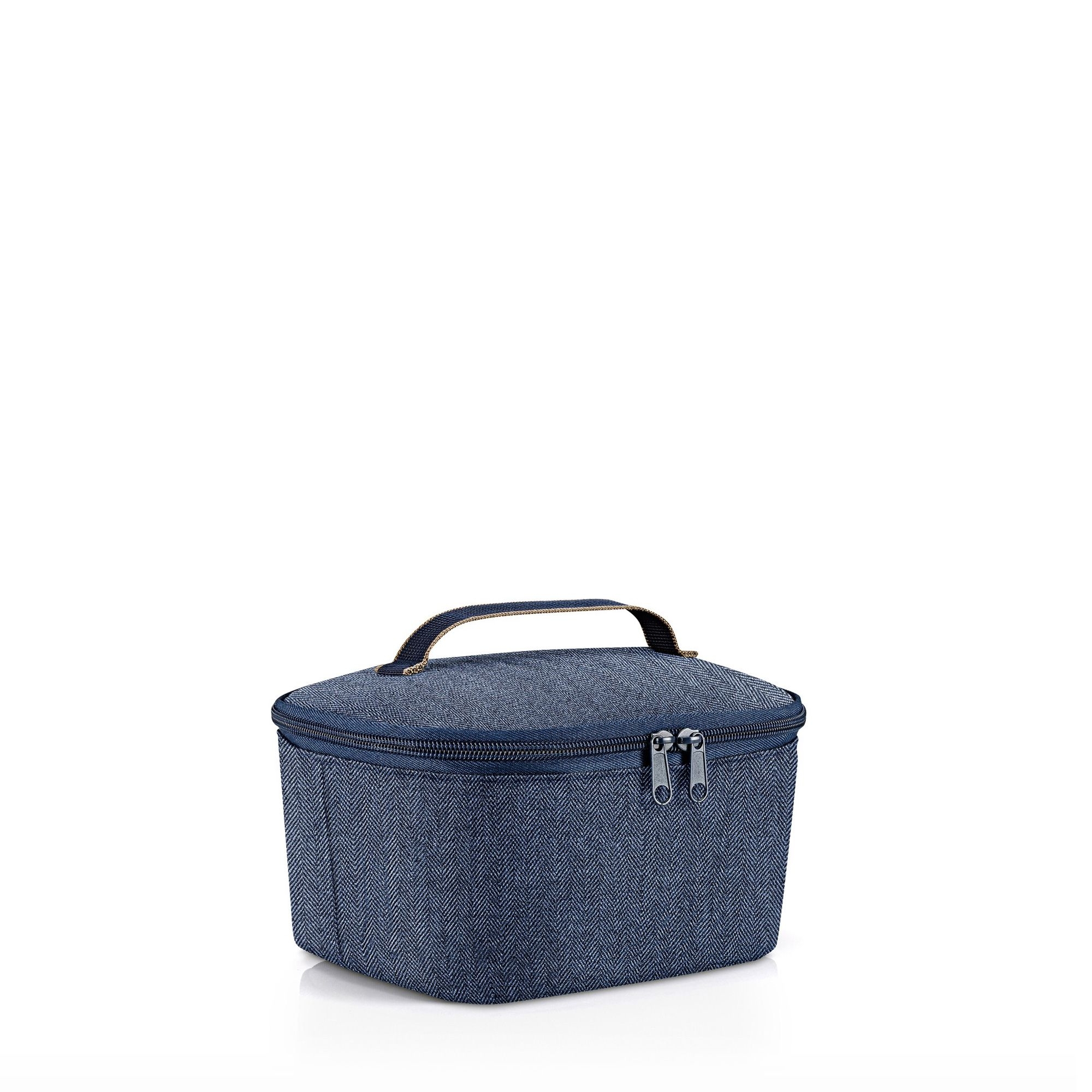 reisenthel - coolerbag S pocket - herringbone dark blue reisenthel - coolerbag S pocket - herringbone dark blue