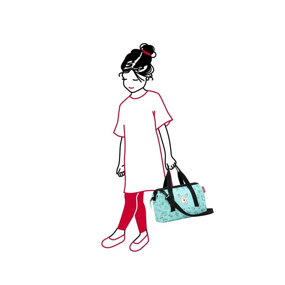 reisenthel - allrounder XS - kids - cats and dogs mint reisenthel - allrounder XS - kids - cats and dogs mint