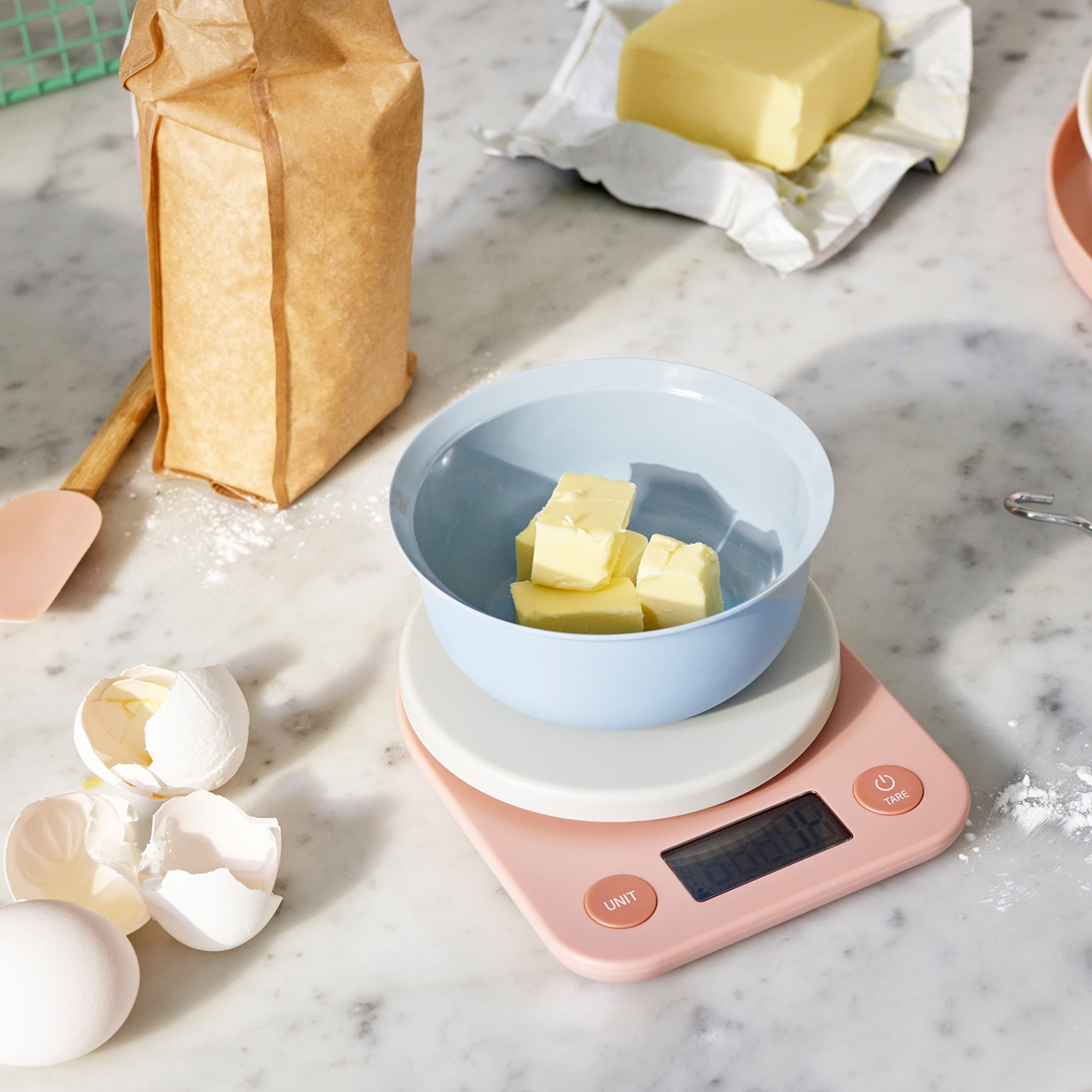 RIG-TIG - Küchenwaage - FOODIE - light rose