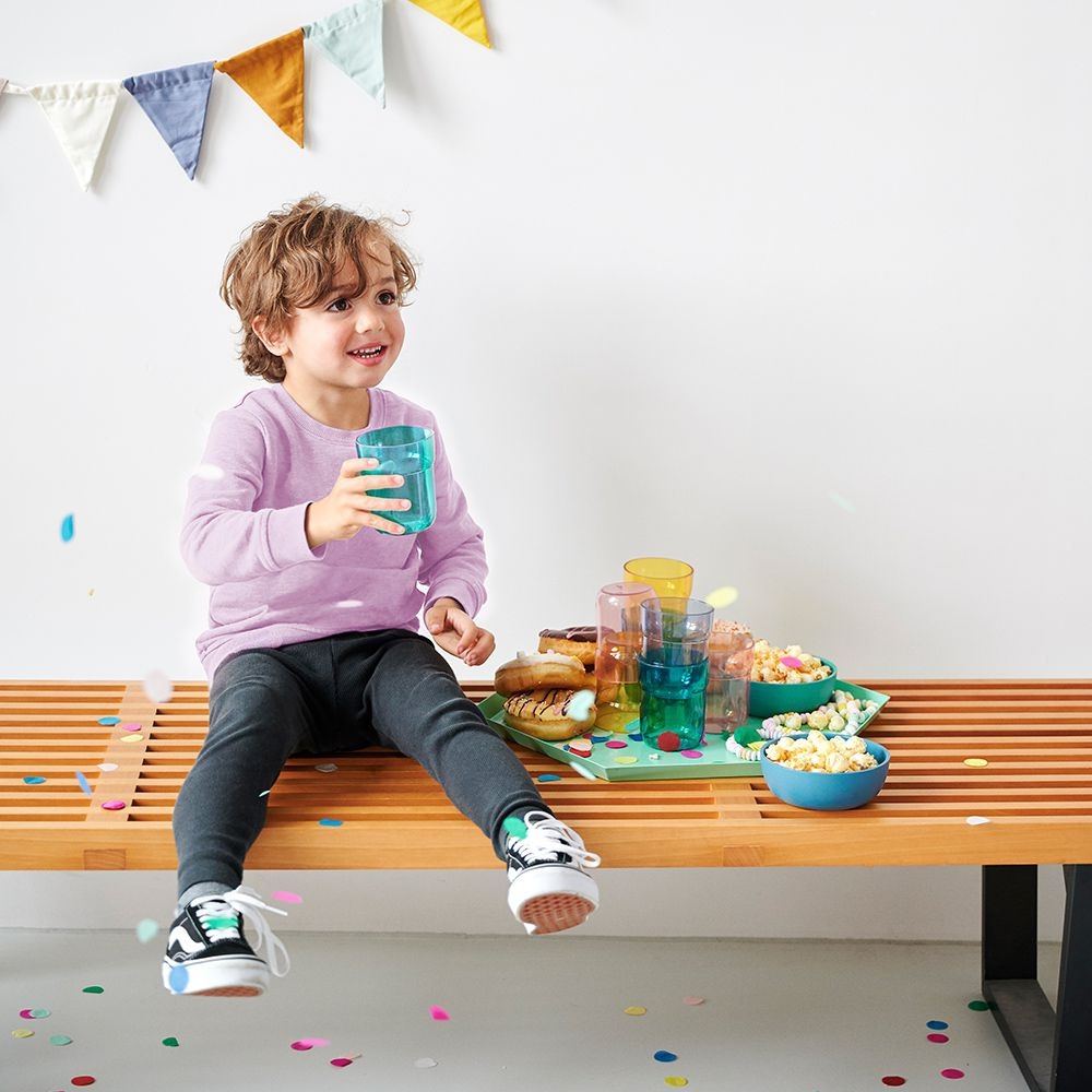 Mepal - Mio Kinder-Trinkglas 250 ml - verschiedene Farben und Motive