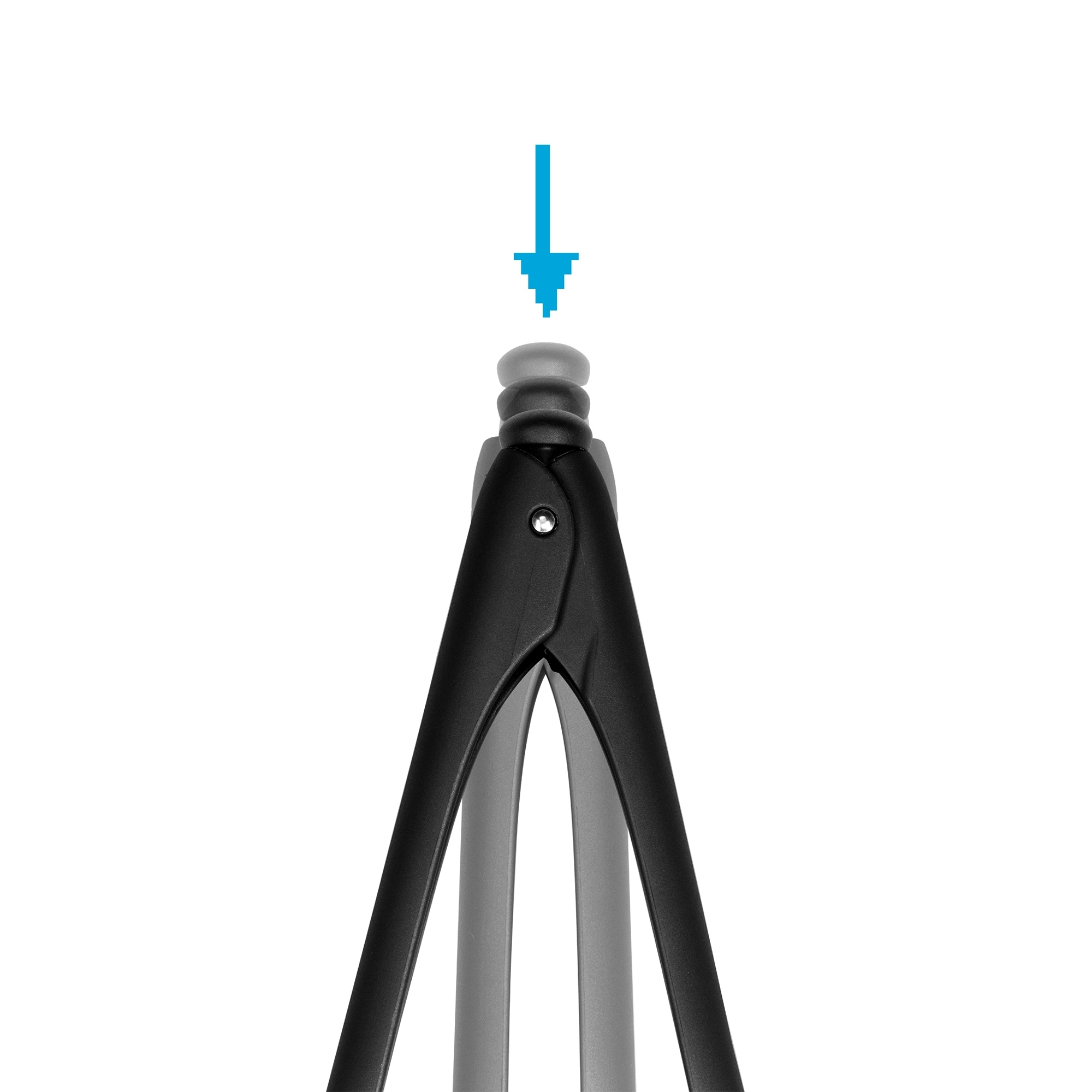 Dreamfarm - Clongs Lite  - Black - 25 cm - barbecue tongs