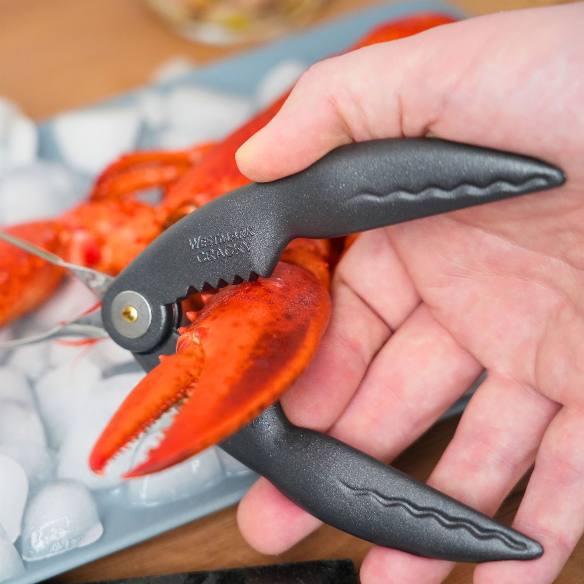 Westmark - Lobster cracker with pincers »Cracky-Spezial« Black Edition