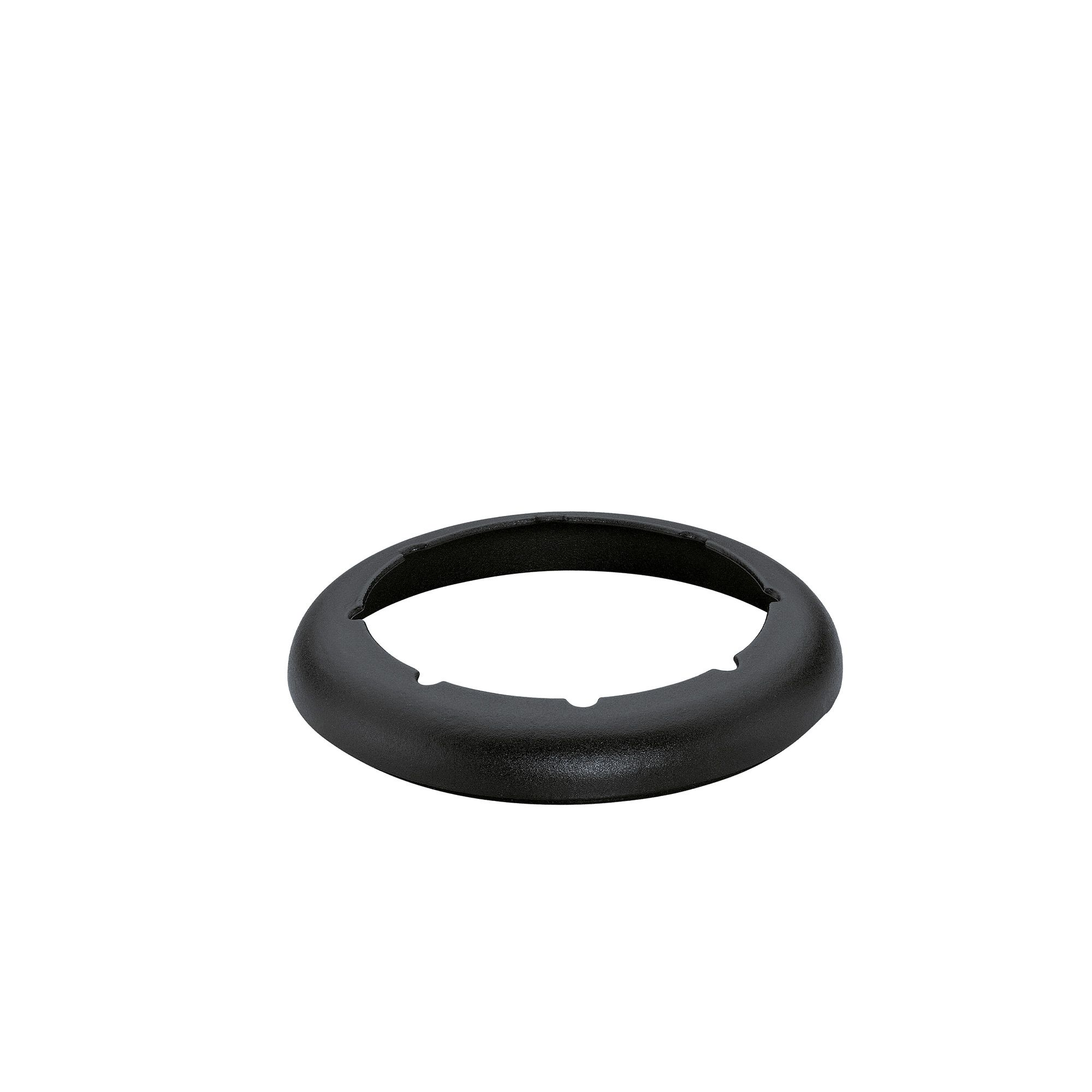 Black flat metal ring replacement part