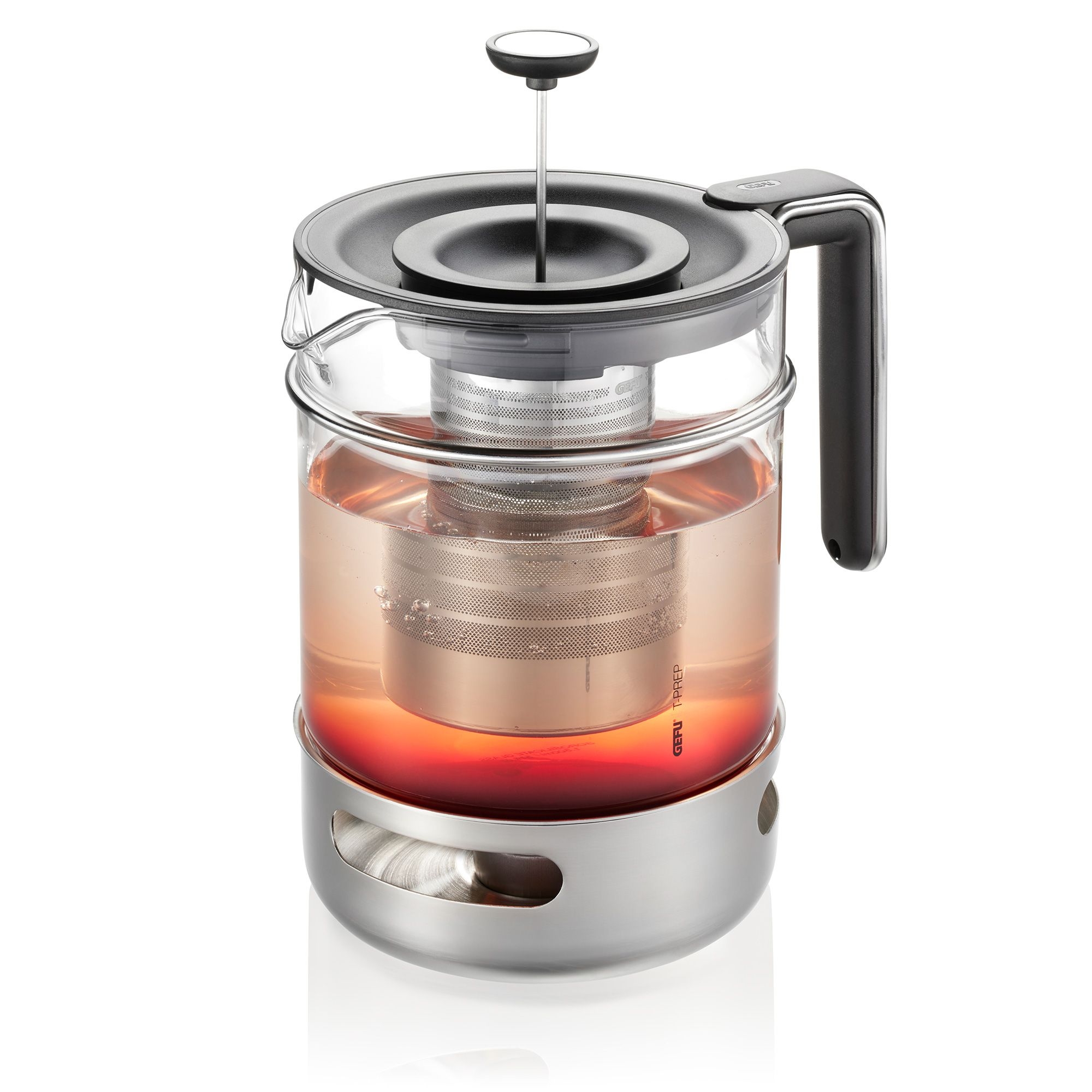 Gefu - teapot, 1.5 l incl. warmer T-PREP Gefu - teapot, 1.5 l incl. warmer T-PREP