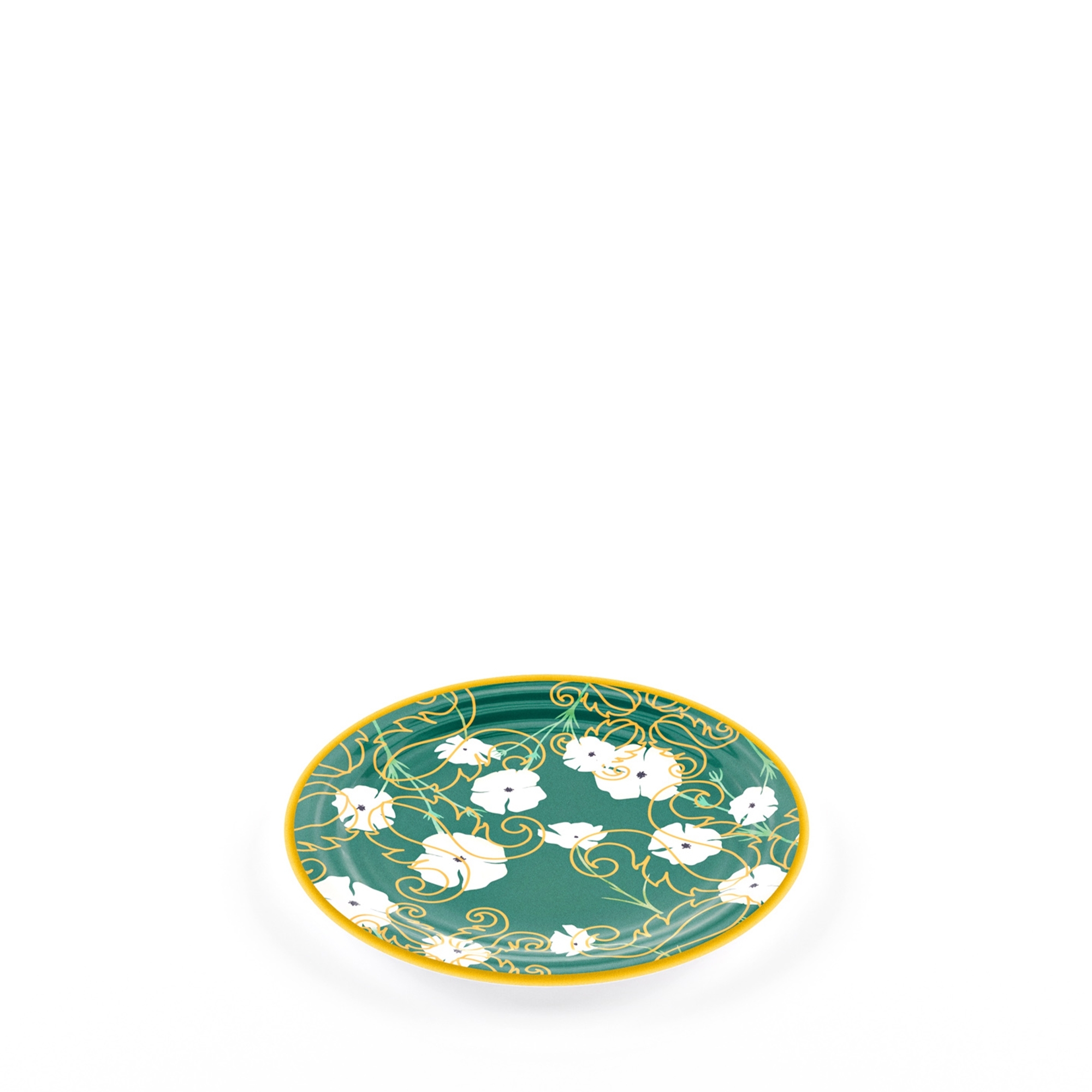Guzzini - Dessert plate 'Fusion' - Emerald