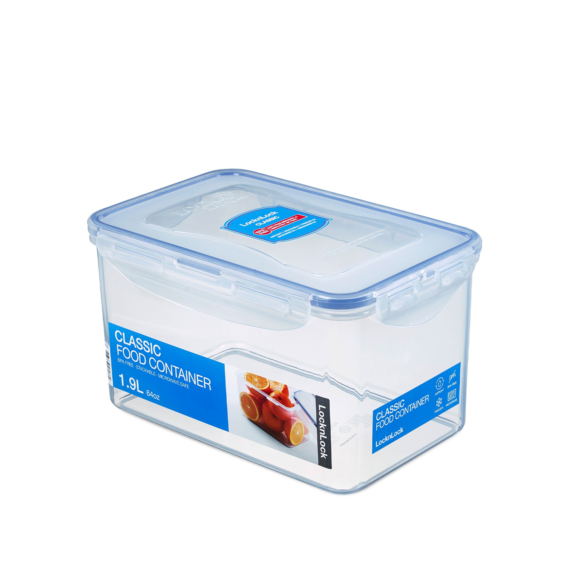 LocknLock - food storage container PP CLASSIC rectangular 1.9 liters
