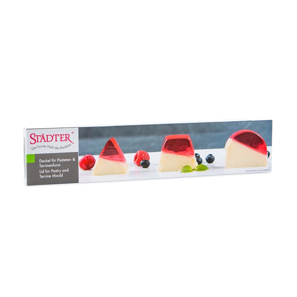 Städter - Pastry and terrine mould Lid - 30 x 6 cm