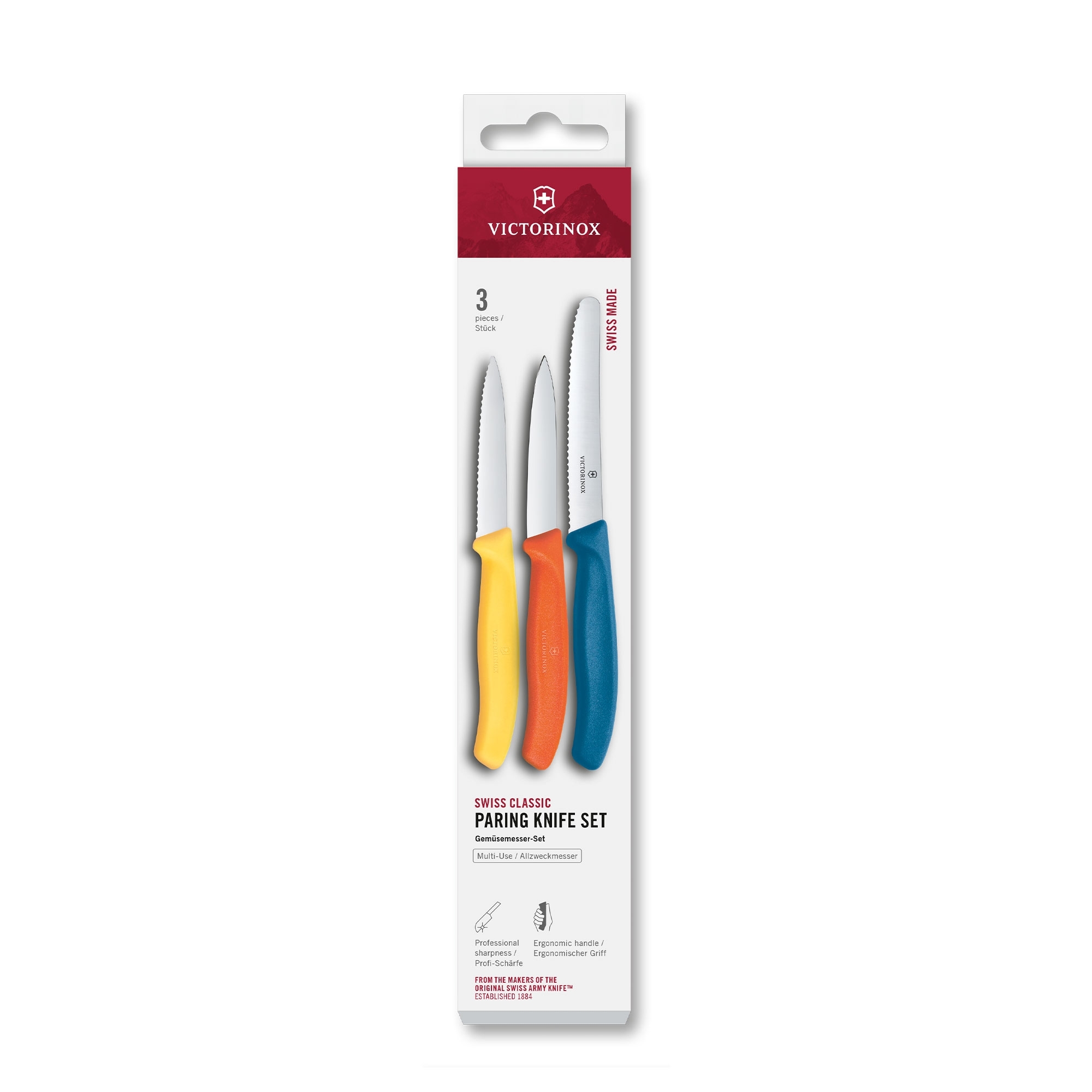 Victorinox - vegetable knife set 3 pcs. Victorinox - vegetable knife set 3 pcs.