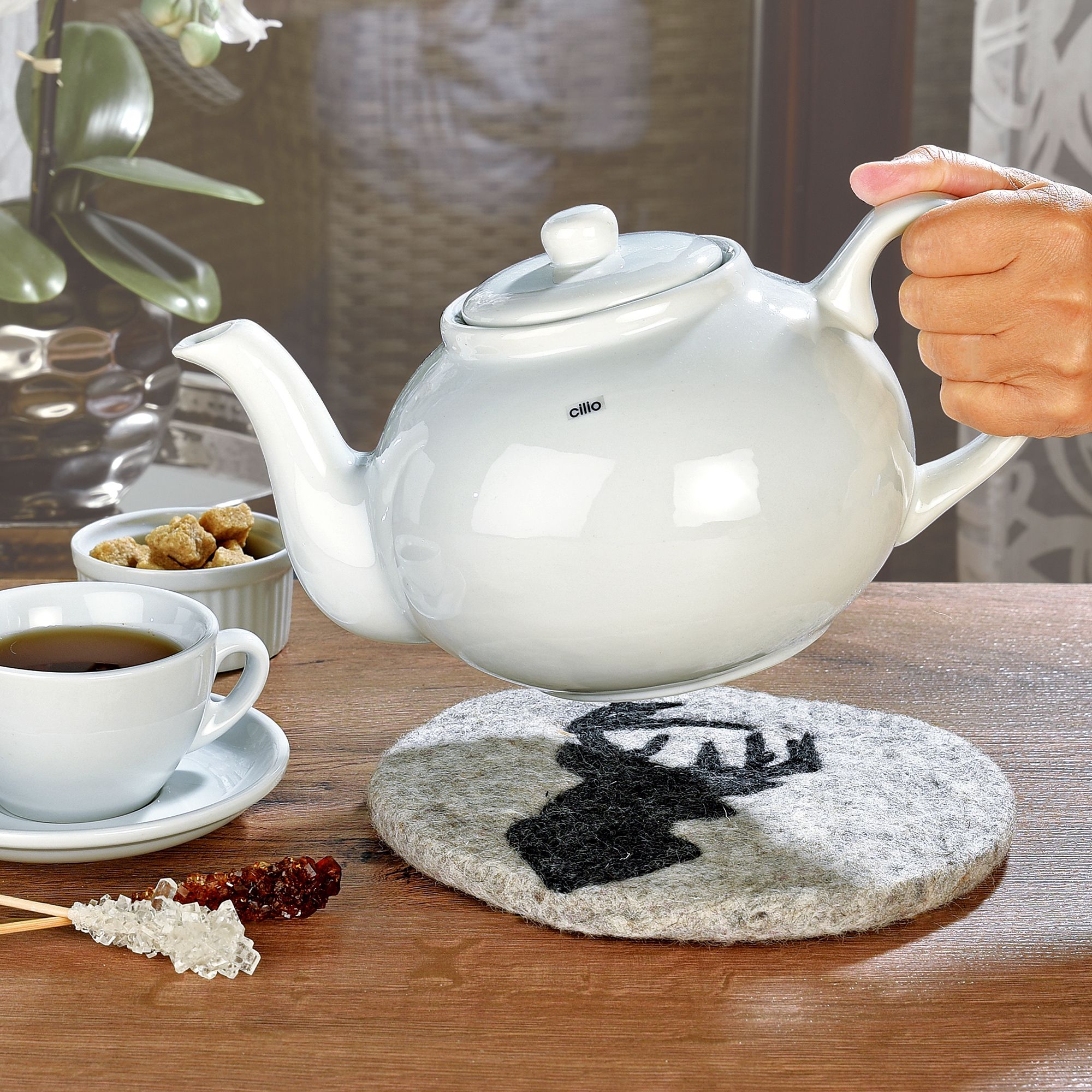 Cilio - Coaster gray LANA Deer Cilio - Coaster gray LANA Deer