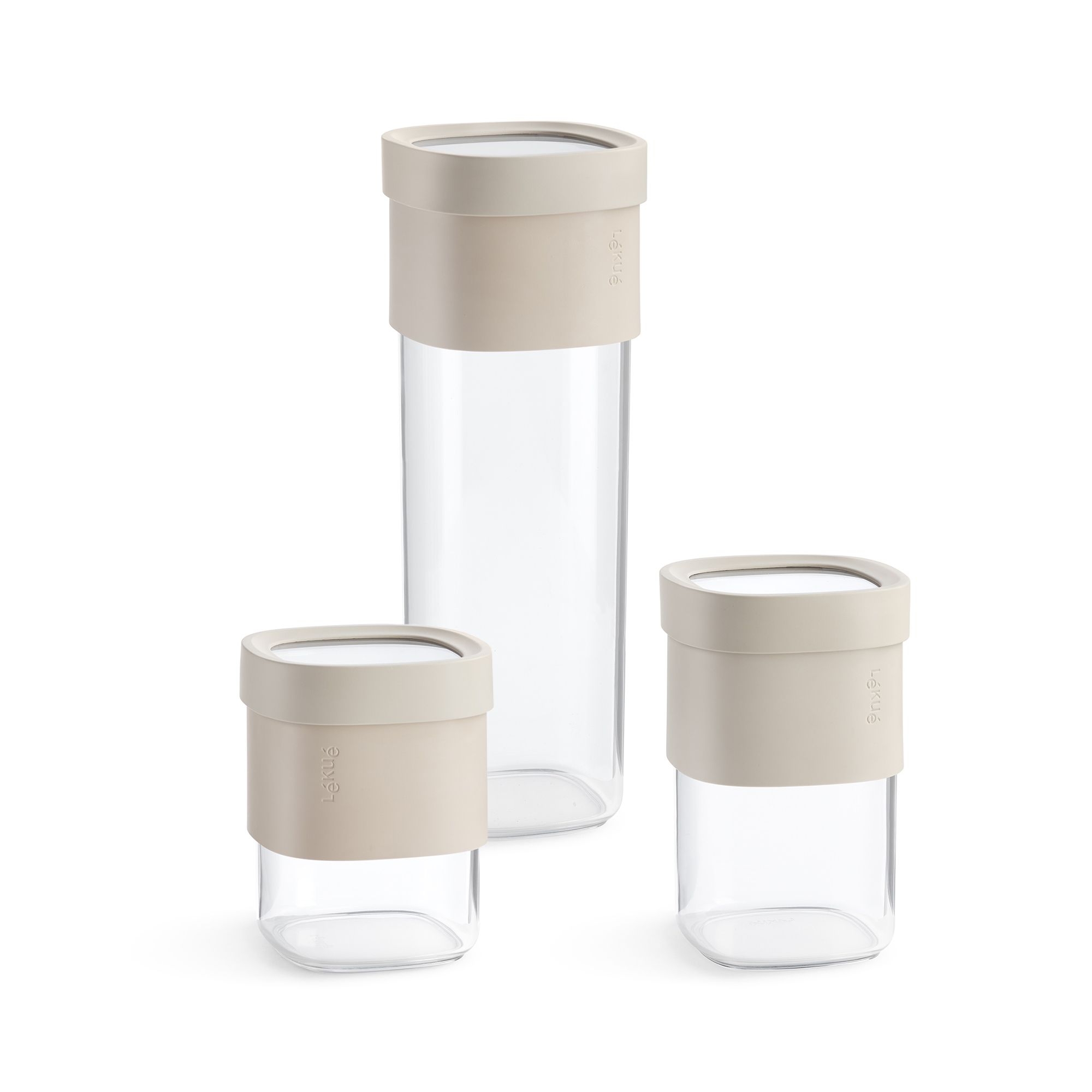 Lekue - Flip Storage, 3er-Set