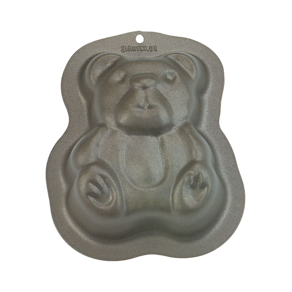 Städter - Cake Mold - Theo, the ABC bear - 7.5 x 8.5 x 3 cm - Mini - 2 Pieces - 50 ml Städter - Cake Mold - Theo, the ABC bear - 7.5 x 8.5 x 3 cm - Mini - 2 Pieces - 50 ml